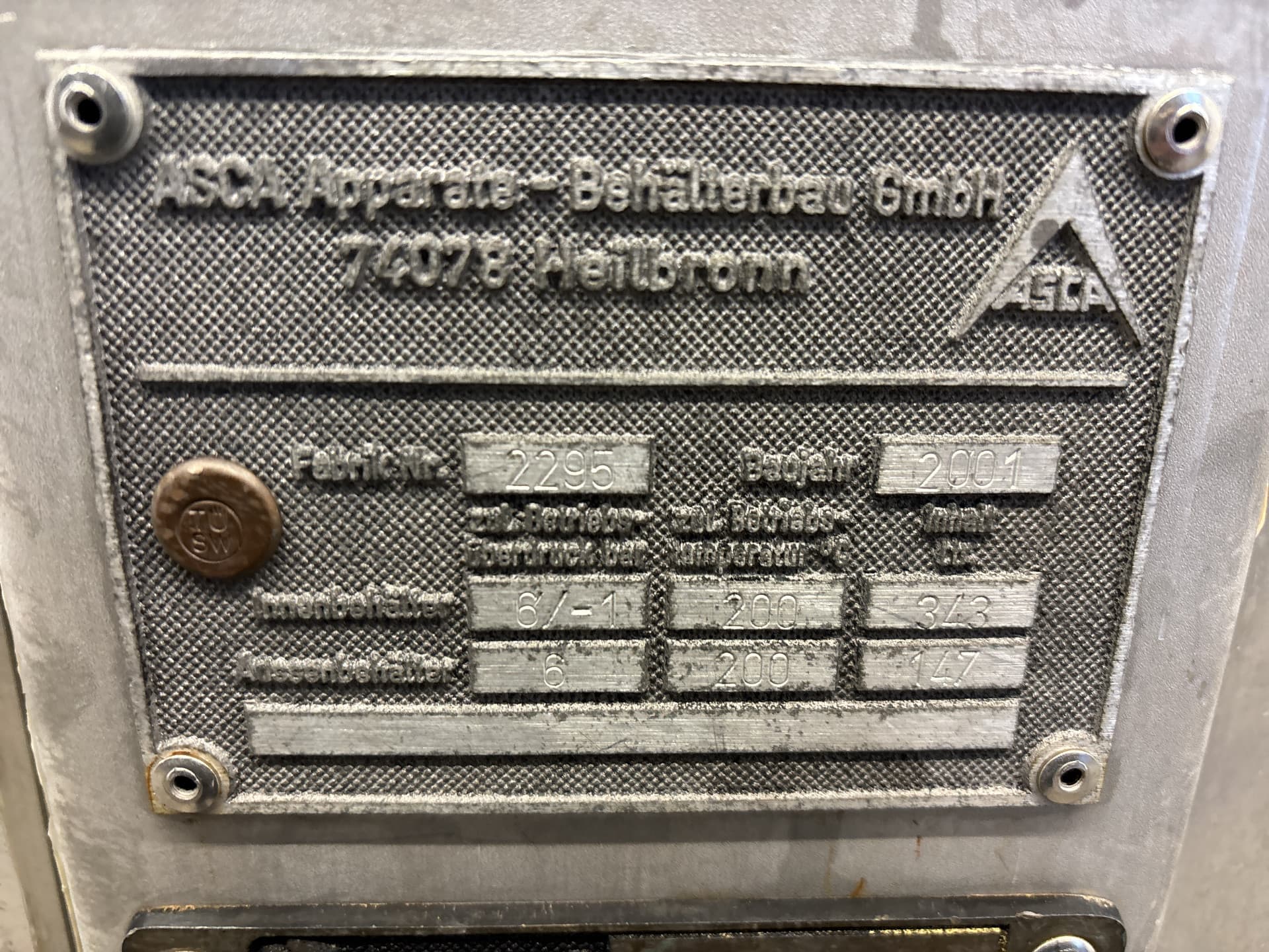 ACSA 340 l - Реактор из нержавеющей стали - image 4