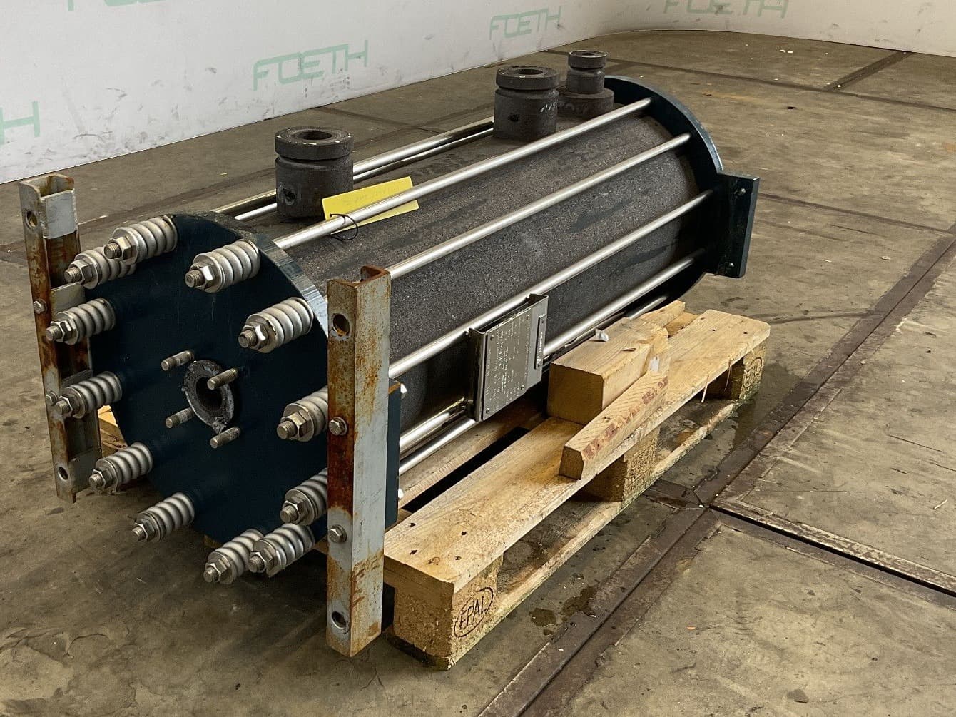 Gab Neumann Annular Groove graphite heat exchanger (22 l) - Кожухотрубчатый теплообменник - image 3
