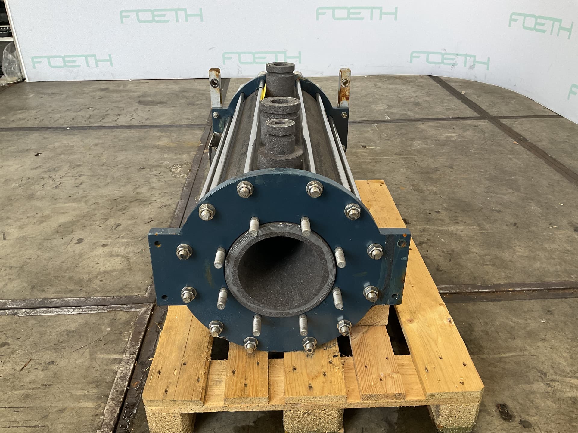 Gab Neumann Annular Groove graphite heat exchanger (22 l) - Кожухотрубчатый теплообменник - image 6