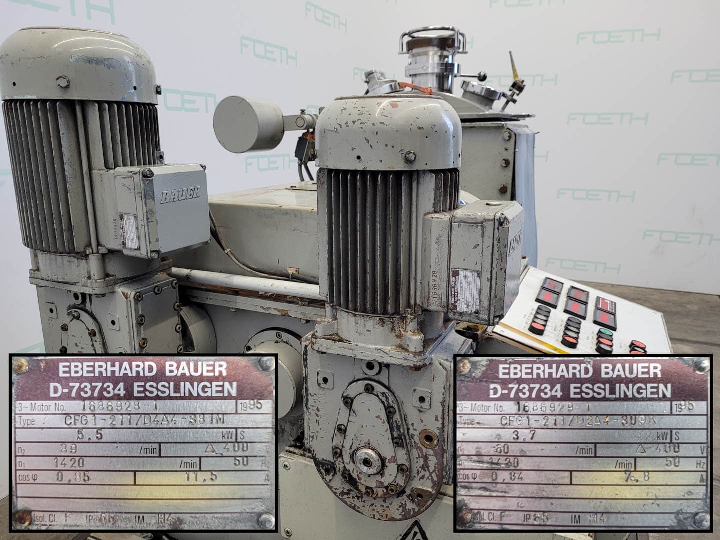 Hermann Linden K-III-60 A "mixtruder" - Смеситель с Z-образными лопастями - image 13