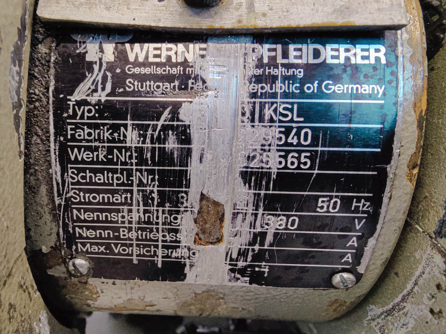 Werner & Pfleiderer UK-20 KSL - Смеситель с Z-образными лопастями - image 15