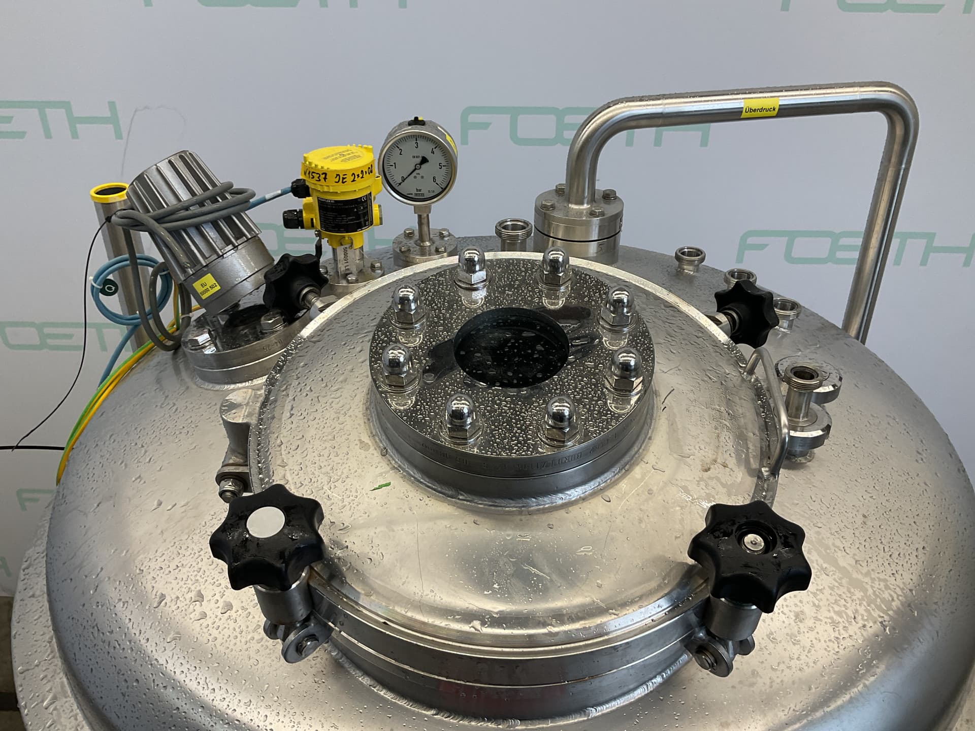 Gross Bioreactor 1550 L - Реактор из нержавеющей стали - image 16