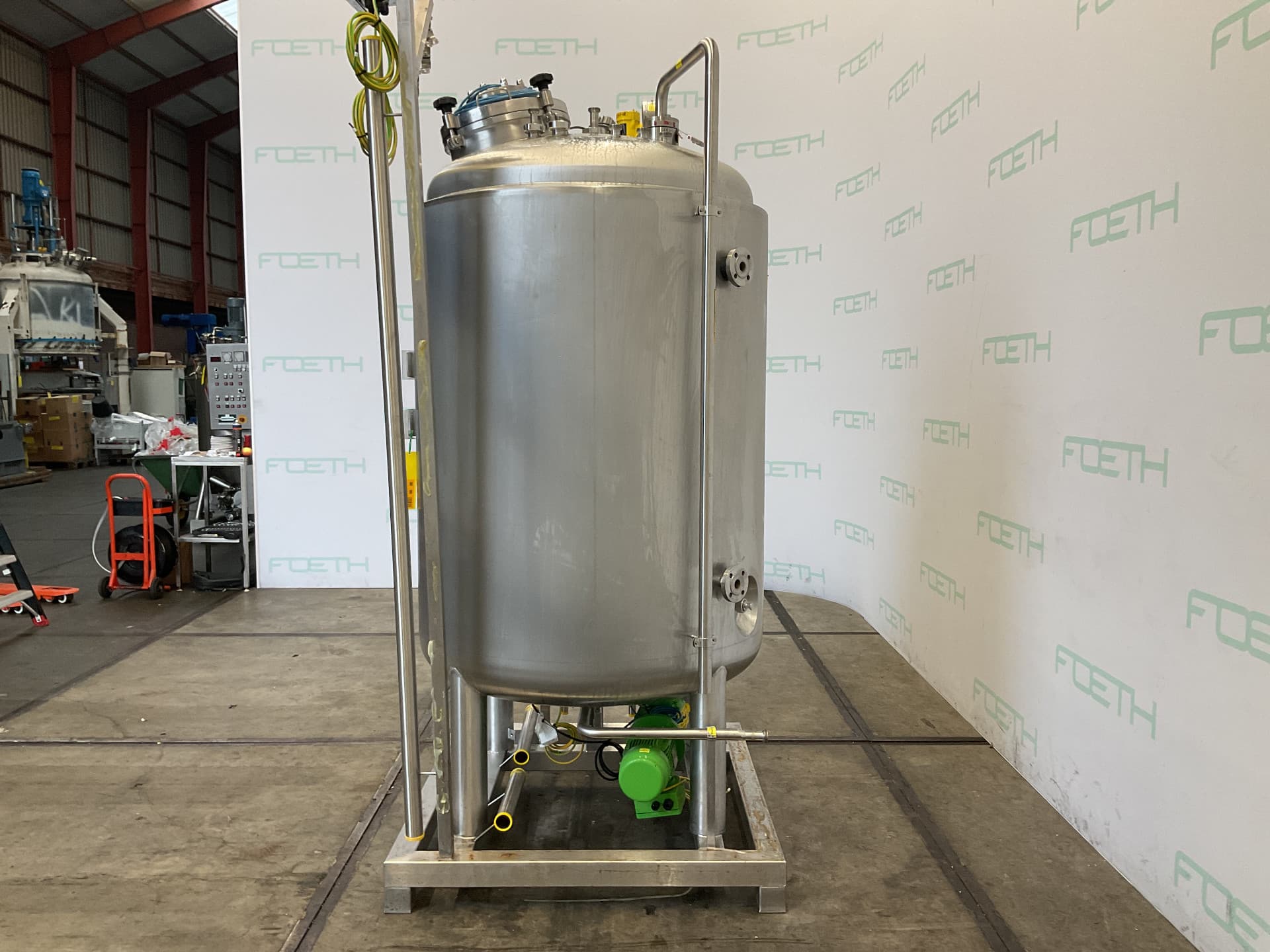 Gross Bioreactor 1550 L - Реактор из нержавеющей стали - image 8