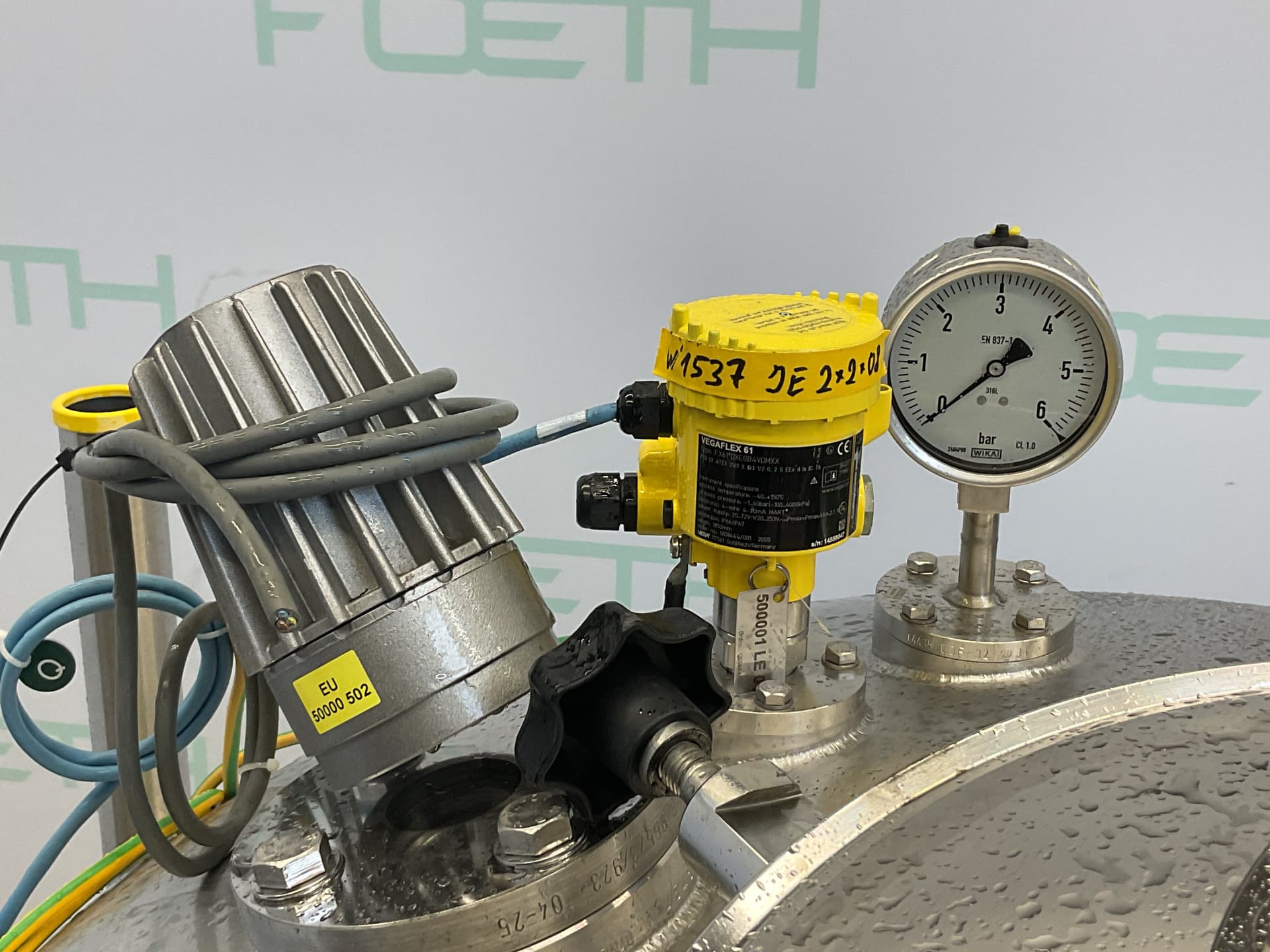 Gross Bioreactor 1550 L - Реактор из нержавеющей стали - image 14