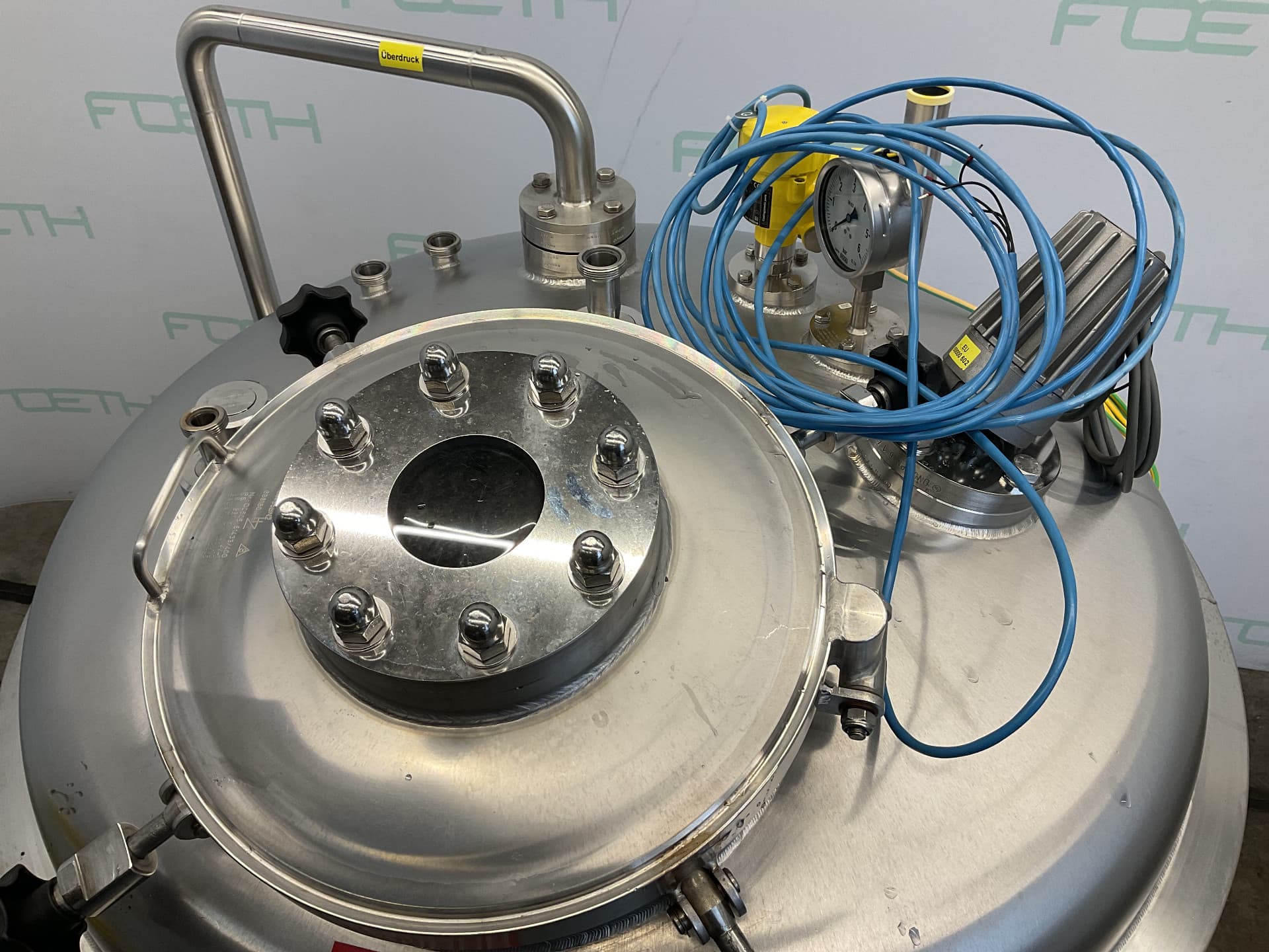 Gross Bioreactor 1550 L - Реактор из нержавеющей стали - image 15