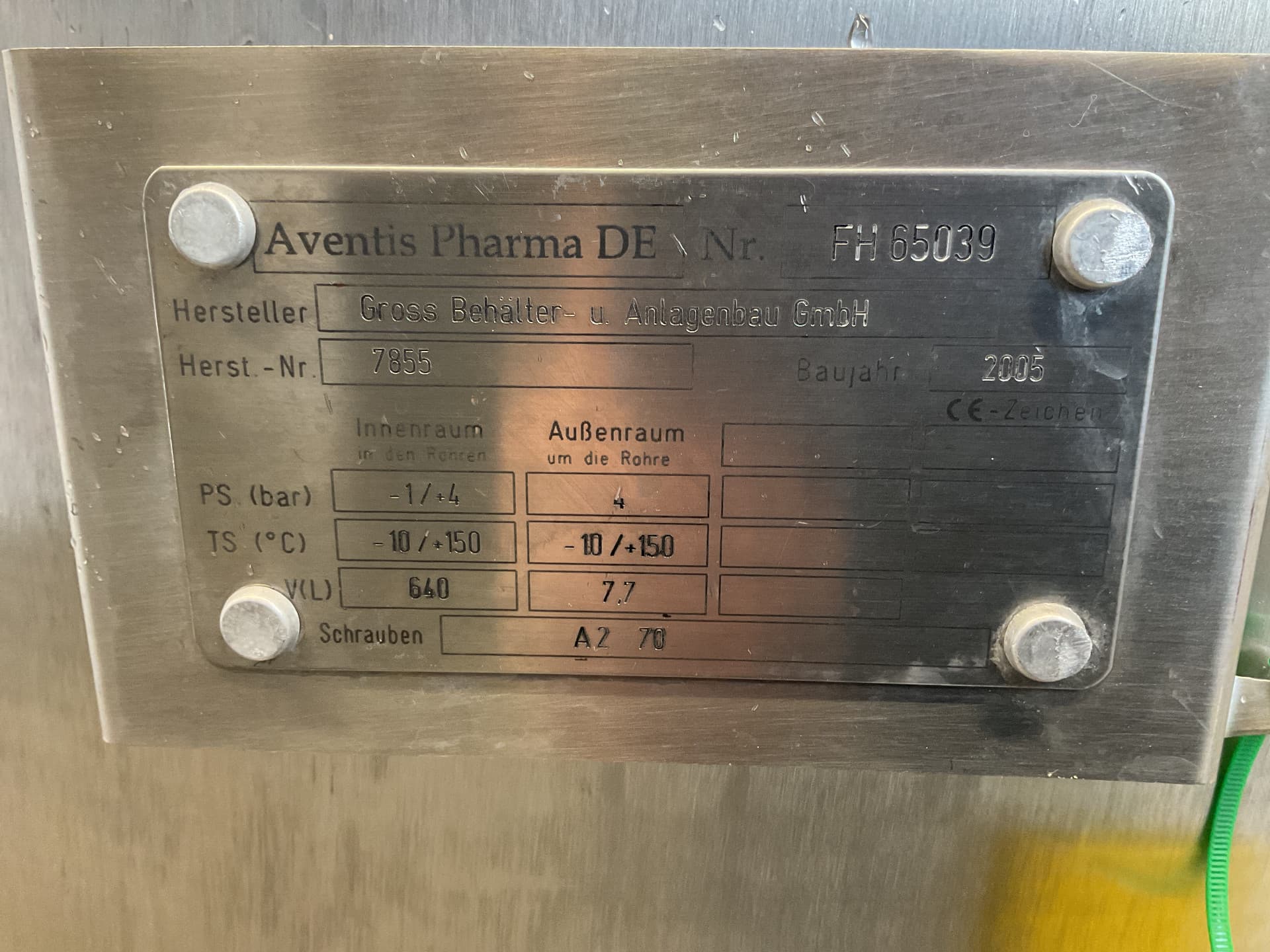 Gross Bioreactor 500 L - Реактор из нержавеющей стали - image 5