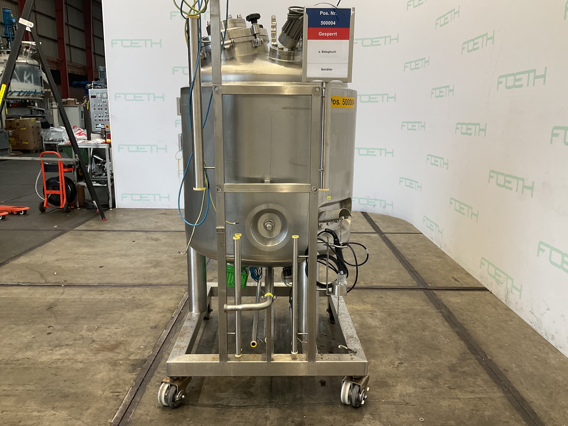 Gross Bioreactor 500 L - Реактор из нержавеющей стали - image 7