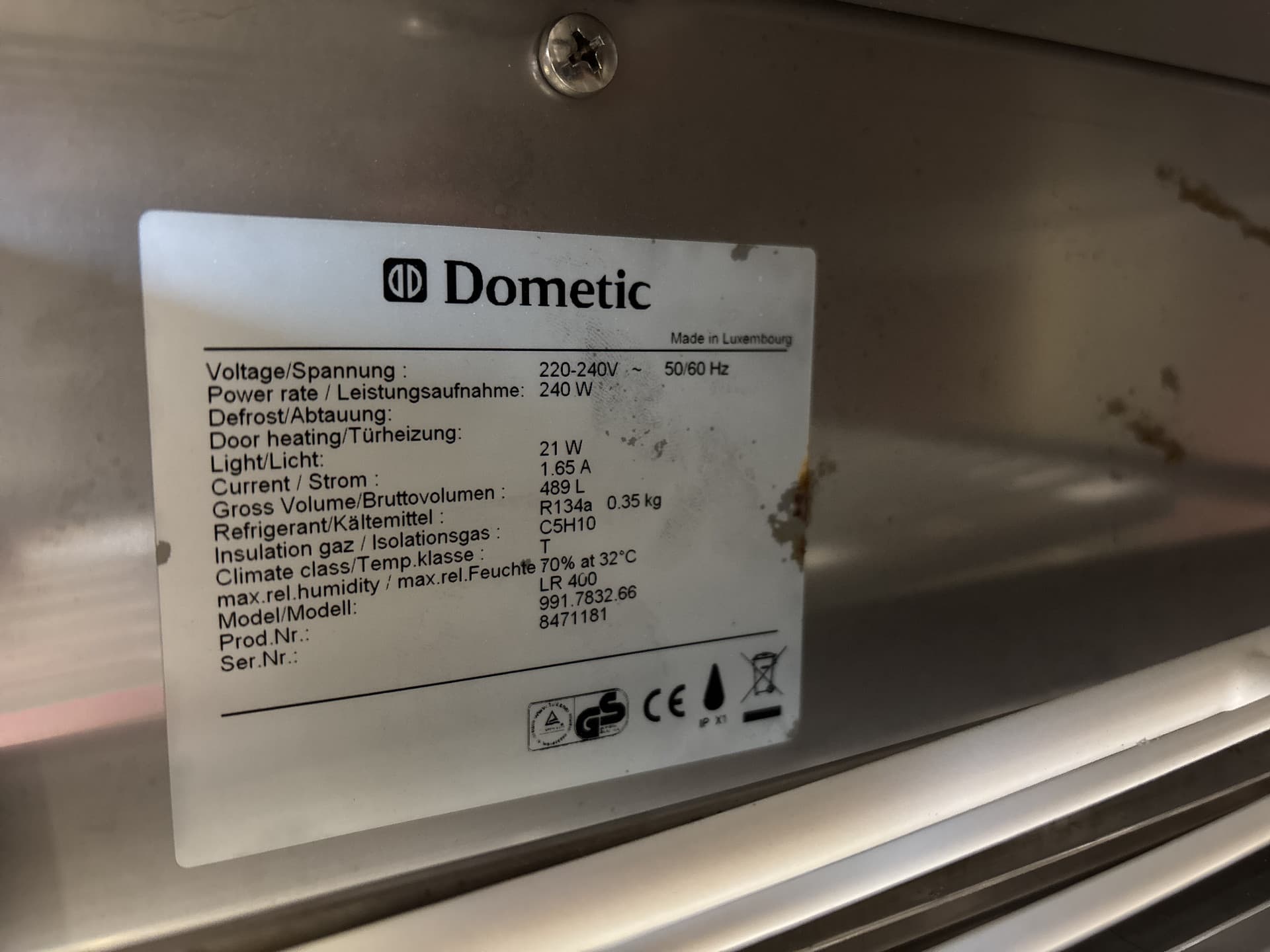 Dometic LR-400 Refrigirator - Сублимационная сушилка - image 9