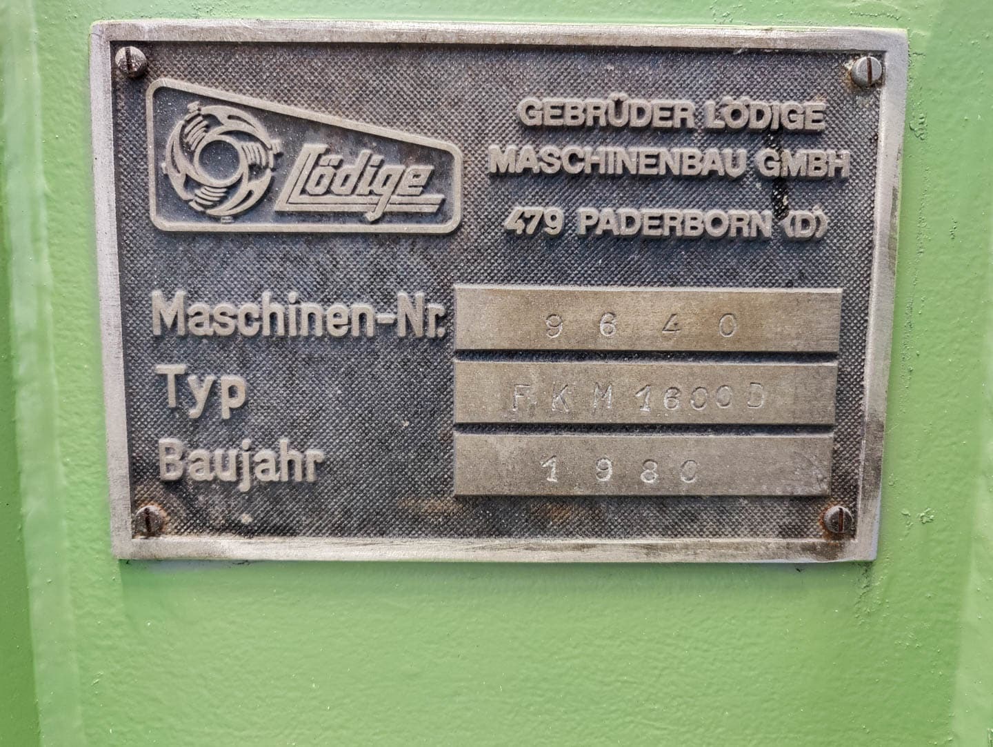 Loedige FKM 1600 D - Турбосмеситель для порошков - image 7