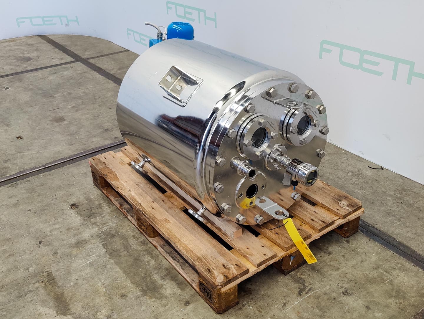 Edelstahl Maurer 130 Ltr. - Mirror-Polished Fraction Collector (Pharma Design) - Реактор из нержавеющей стали - image 3