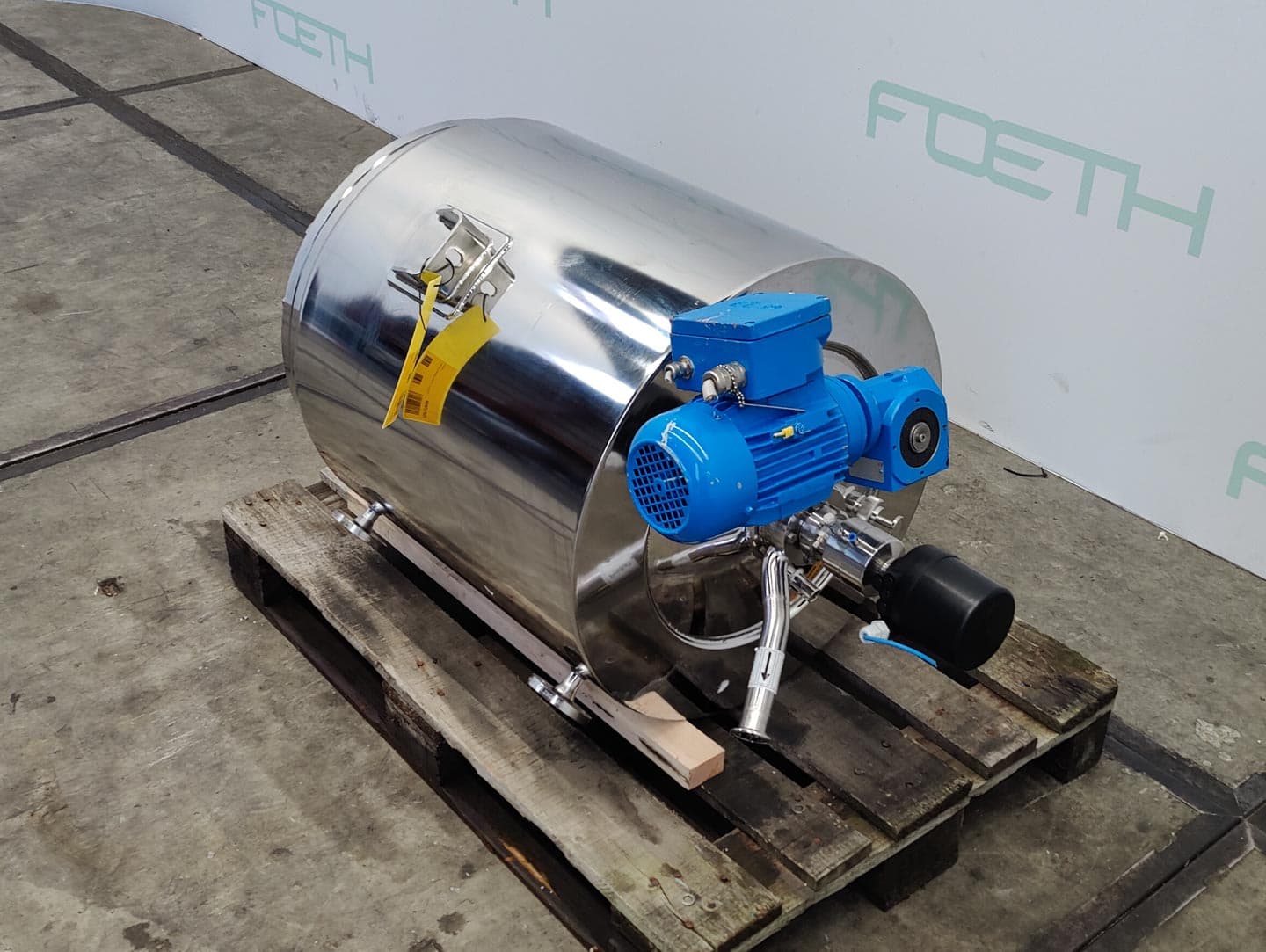 Edelstahl Maurer 130 Ltr. - Mirror-Polished Fraction Collector (Pharma Design) - Реактор из нержавеющей стали - image 3