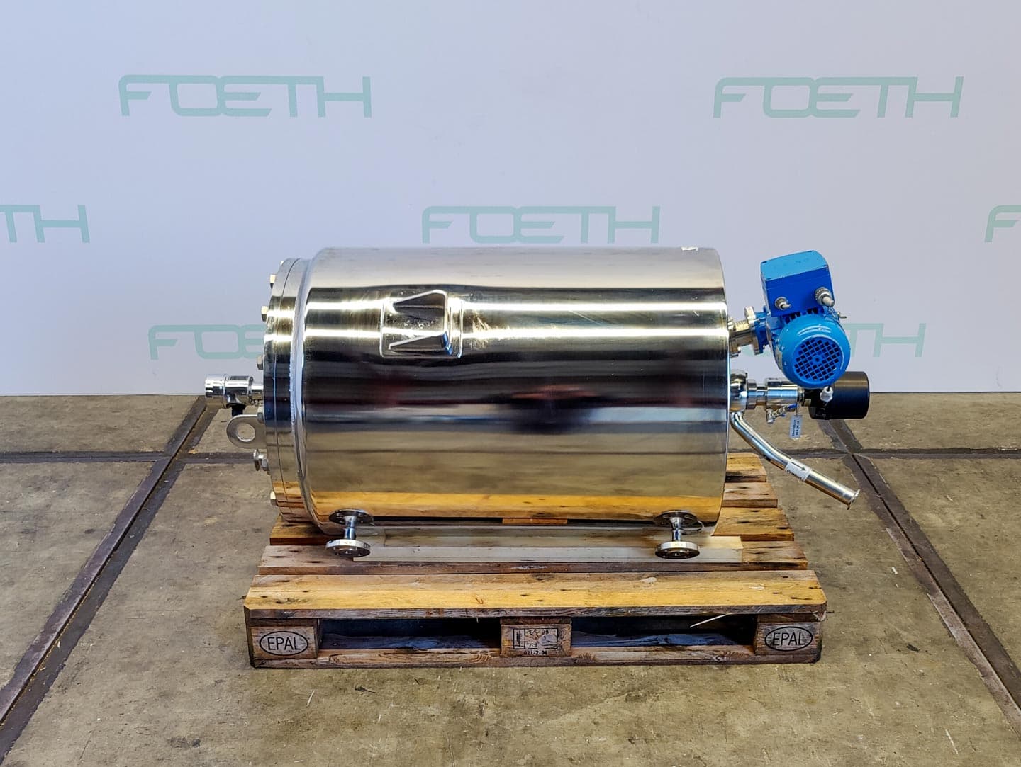 Edelstahl Maurer 167 Ltr. - Mirror-Polished Fraction Collector (Pharma Design) - Реактор из нержавеющей стали - image 1