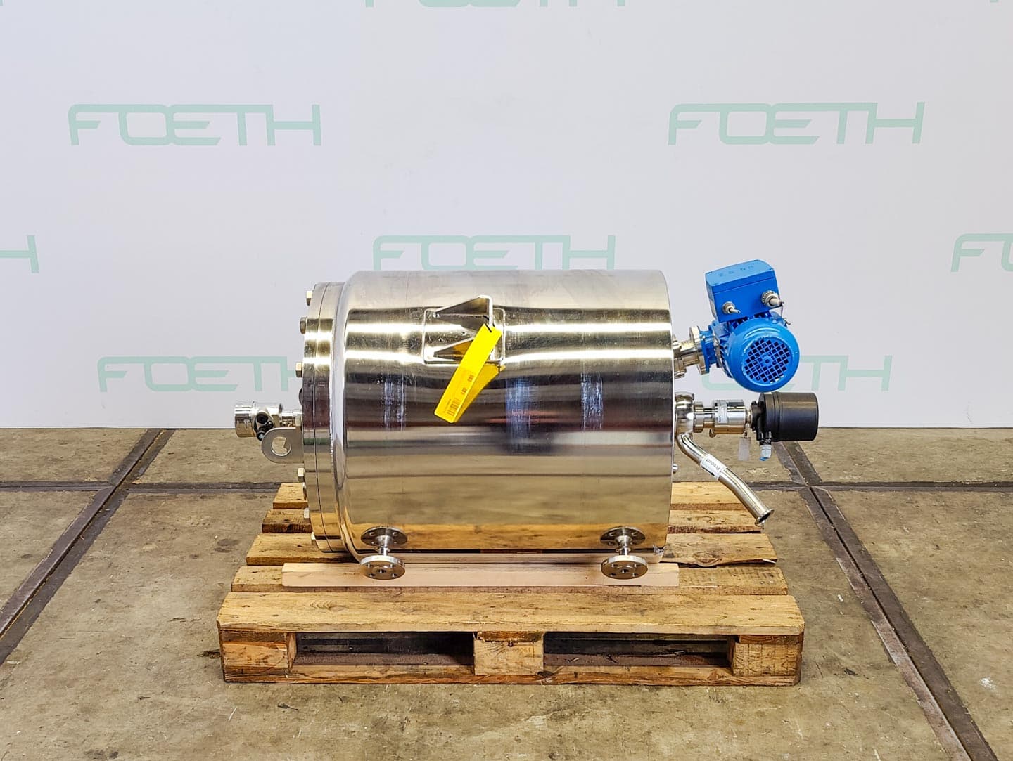 Edelstahl Maurer 130 Ltr. - Mirror-Polished Fraction Collector (Pharma Design) - Реактор из нержавеющей стали - image 1