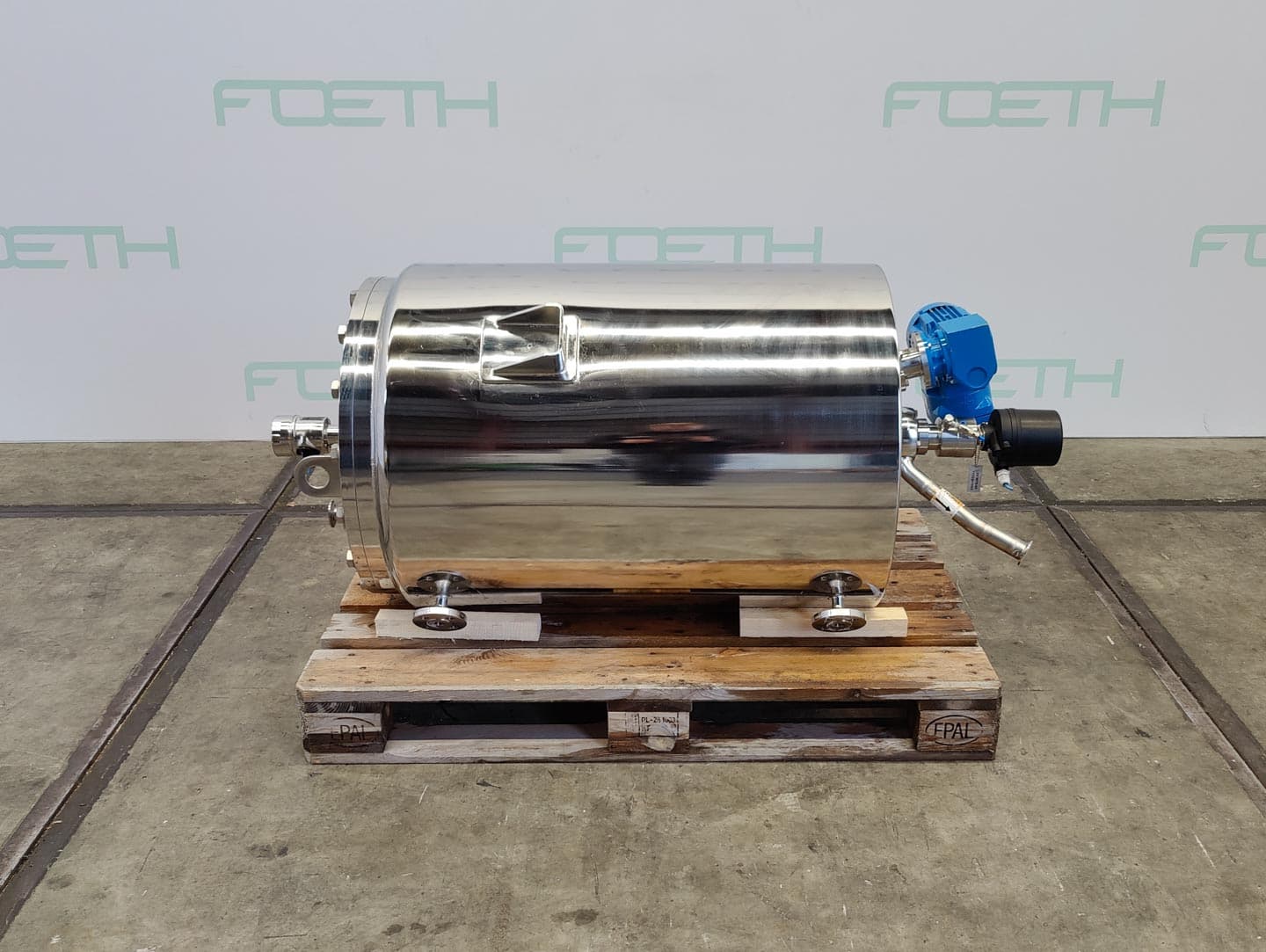 Edelstahl Maurer 167 Ltr. - Mirror-Polished Fraction Collector (Pharma Design) - Реактор из нержавеющей стали - image 1