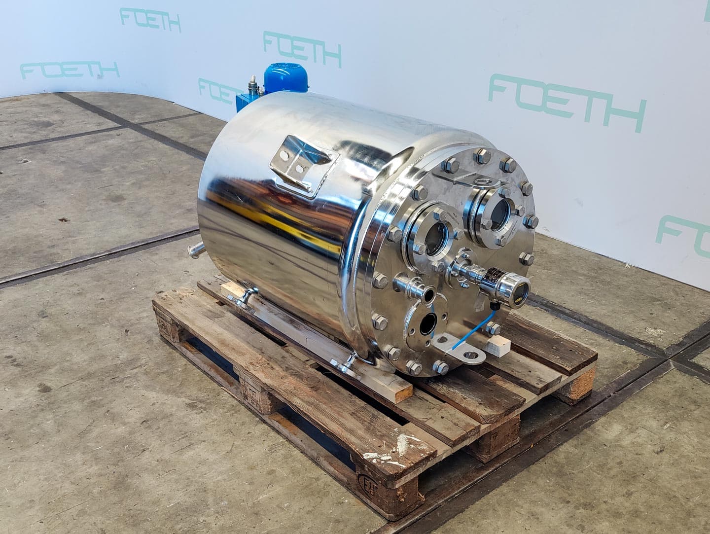 Edelstahl Maurer 130 Ltr. - Mirror-Polished Fraction Collector (Pharma Design) - Реактор из нержавеющей стали - image 3