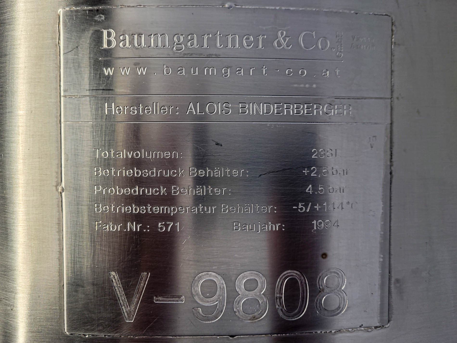 Baumgartner 238 Ltr. - Герметичный сосуд - image 11