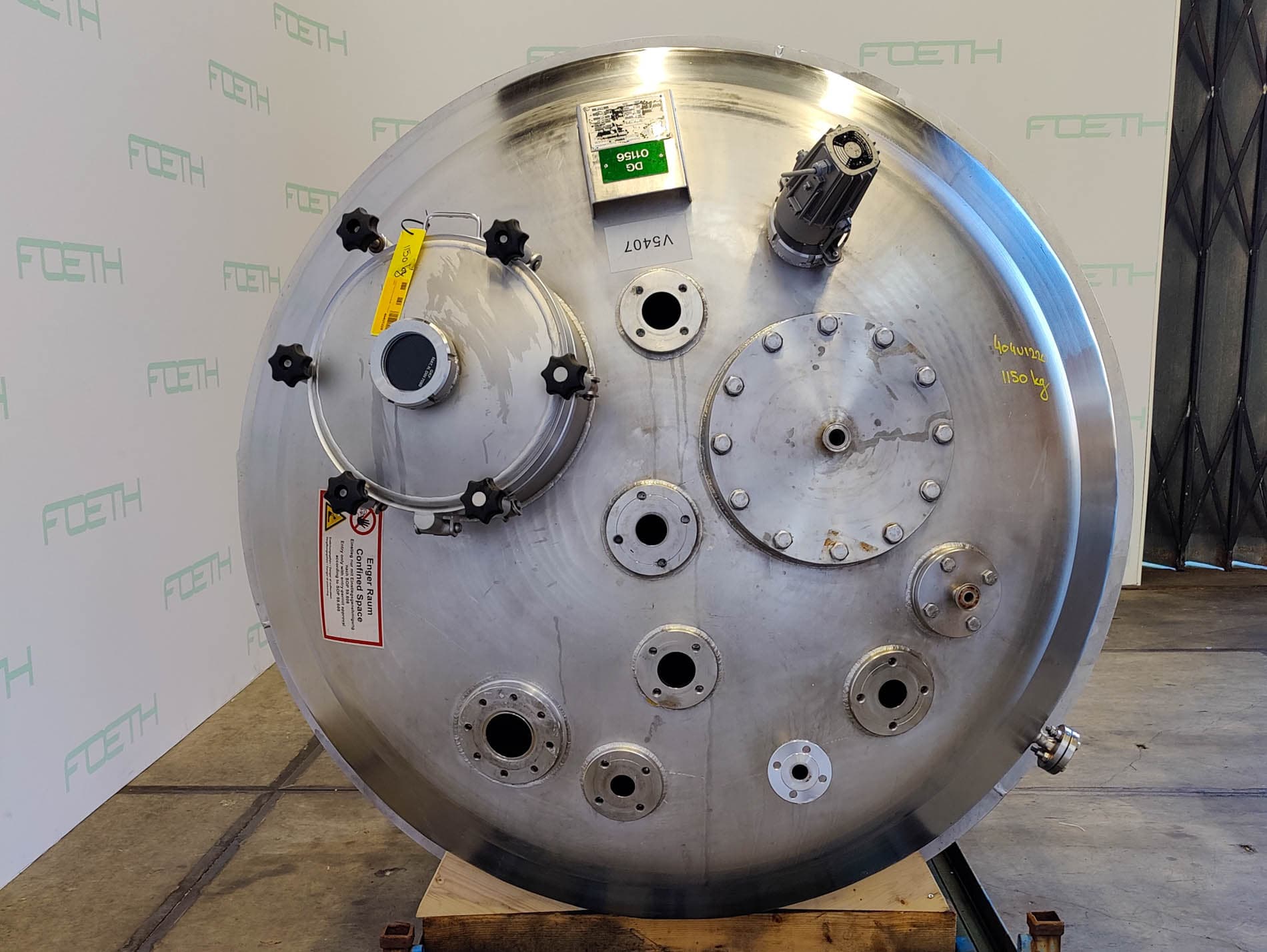 Albi Alois Binderberger 2500 Ltr. - Bioreactor - Реактор из нержавеющей стали - image 5