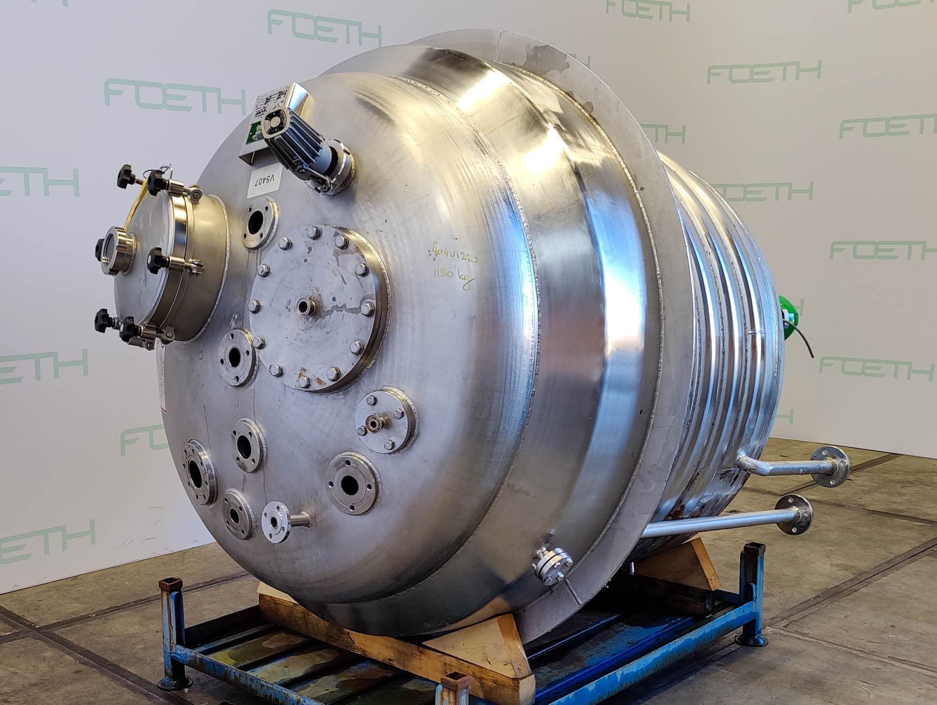 Albi Alois Binderberger 2500 Ltr. - Bioreactor - Реактор из нержавеющей стали - image 3