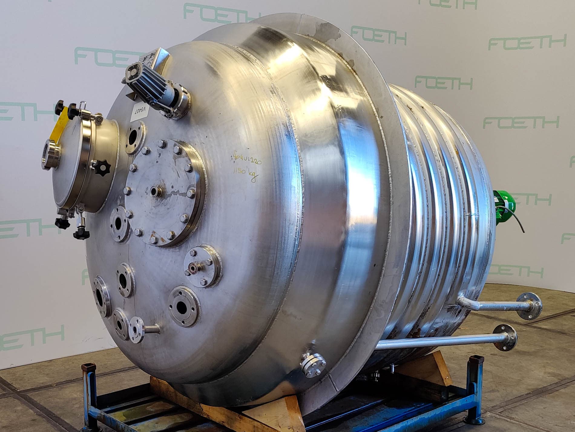Albi Alois Binderberger 2500 Ltr. - Bioreactor - Реактор из нержавеющей стали - image 2