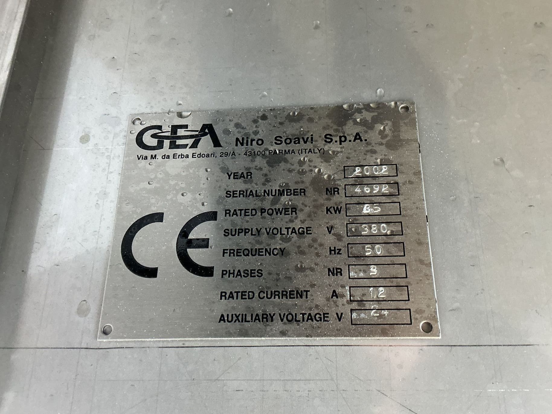 GEA Niro NS2006H - Plunjer homogenisator - image 17