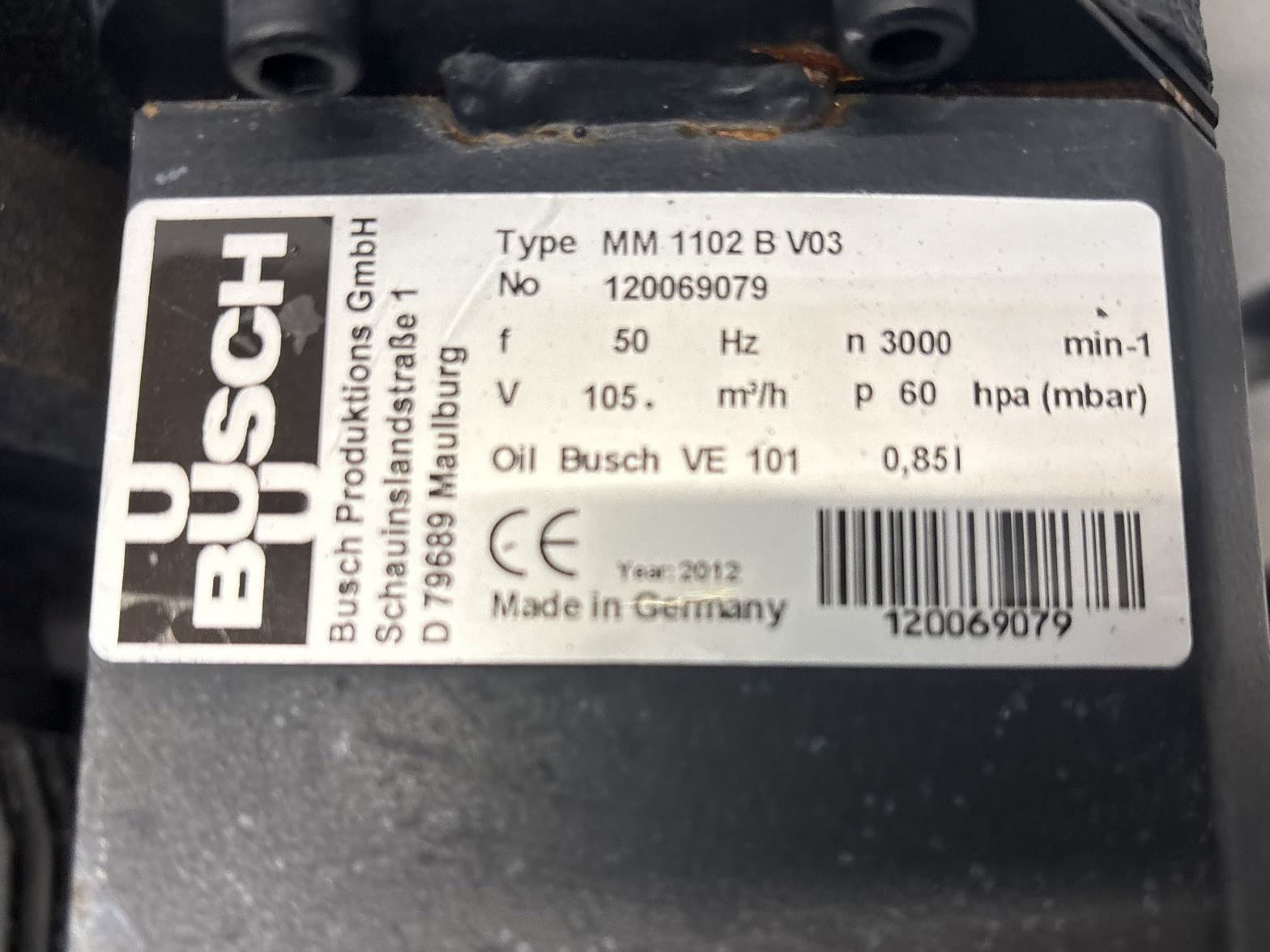 Busch MINK MM1102 BV with RUVAC booster - Вакуумный насос - image 8