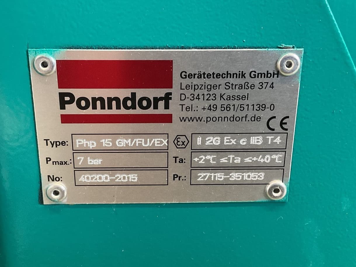 Ponndorf Kassel PHP 15-0 (Ex; unused) - Поршневой насос прямого вытеснения - image 6
