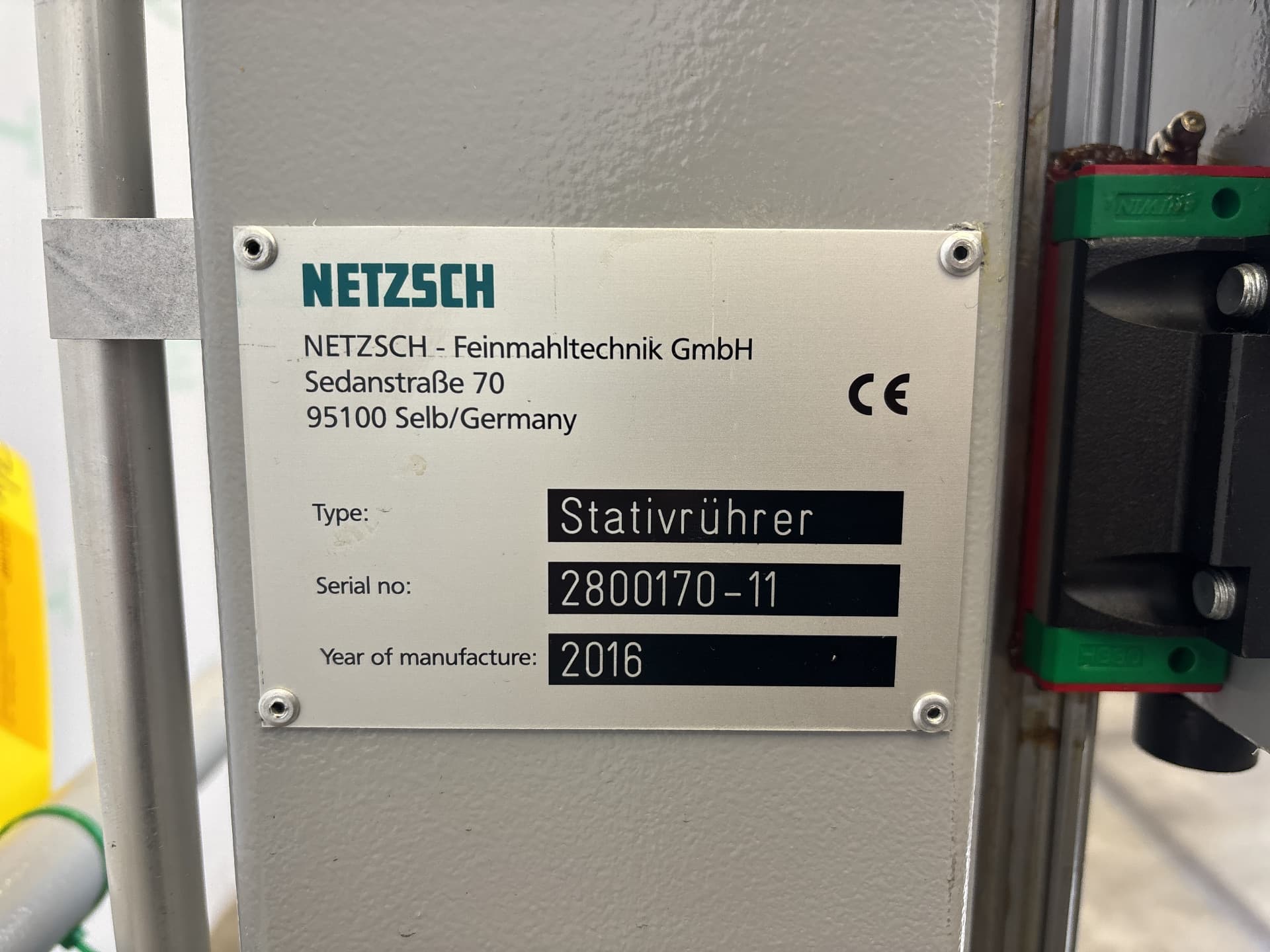 Netzsch Stativrührer & 43L Vessel Skid EX - Сосуд для перемешивания - image 7