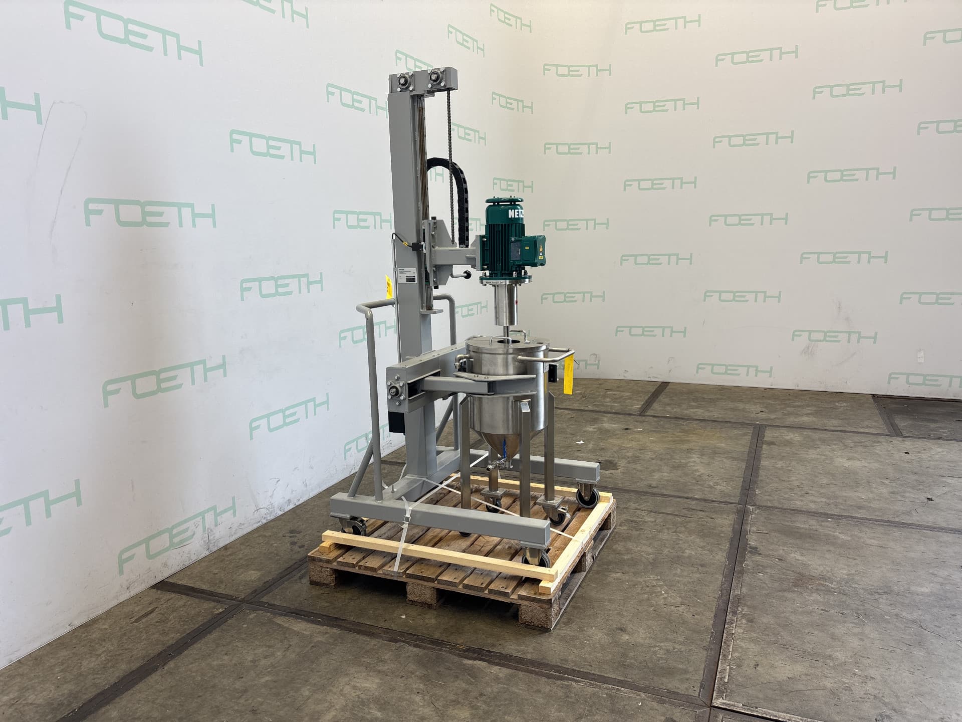 Netzsch Stativrührer & 43L Vessel Skid EX - Сосуд для перемешивания - image 3