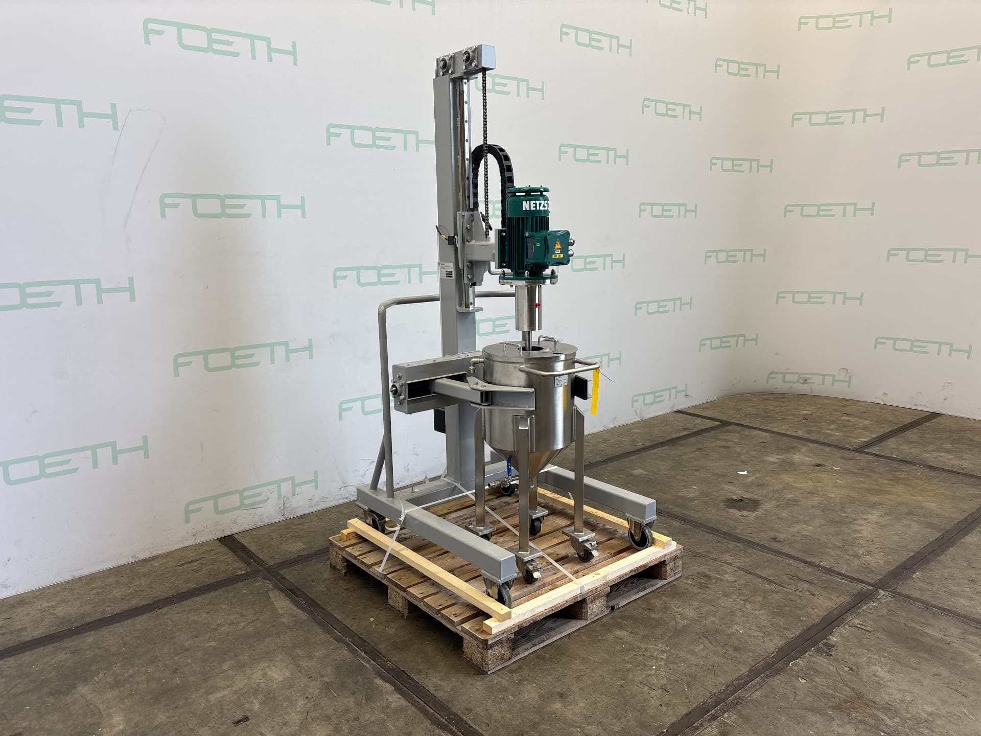 Netzsch Stativrührer & 43L Vessel Skid EX - Сосуд для перемешивания - image 2