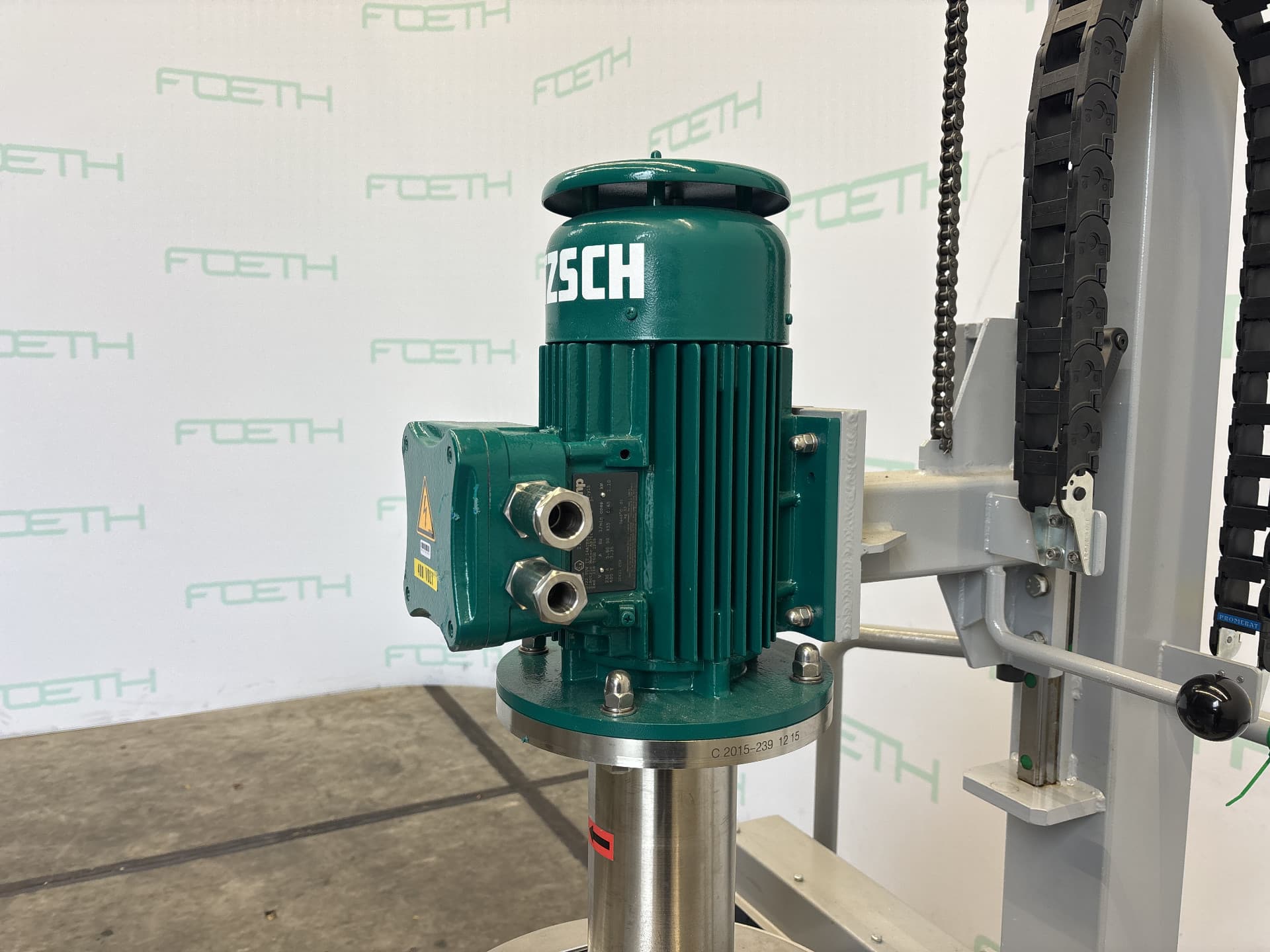 Netzsch Stativrührer & 43L Vessel Skid EX - Сосуд для перемешивания - image 5