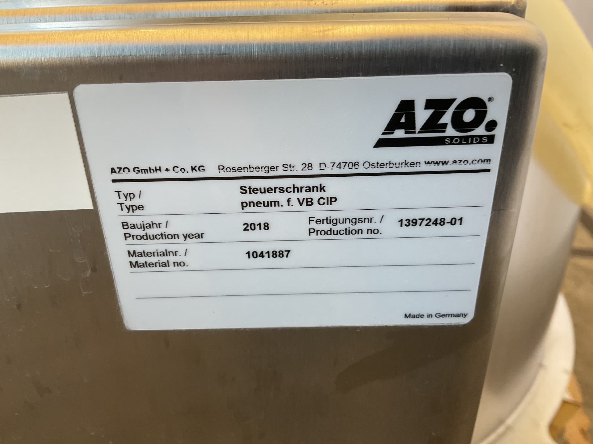 AZO ET 800 H VR - Растариватель мешков - image 7