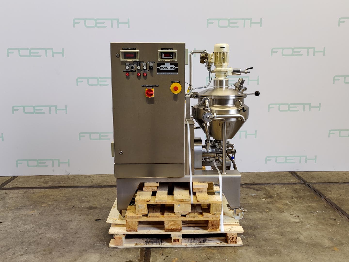 Fryma Koruma Disho V100/45 - Технологический сосуд - image 2