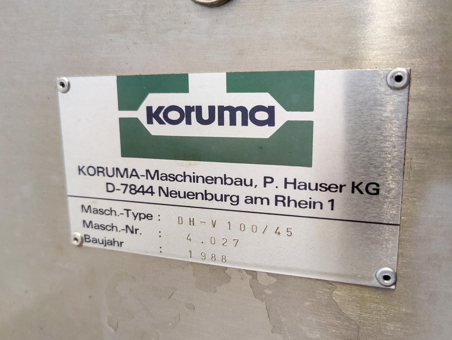 Fryma Koruma Disho V100/45 - Технологический сосуд - image 8