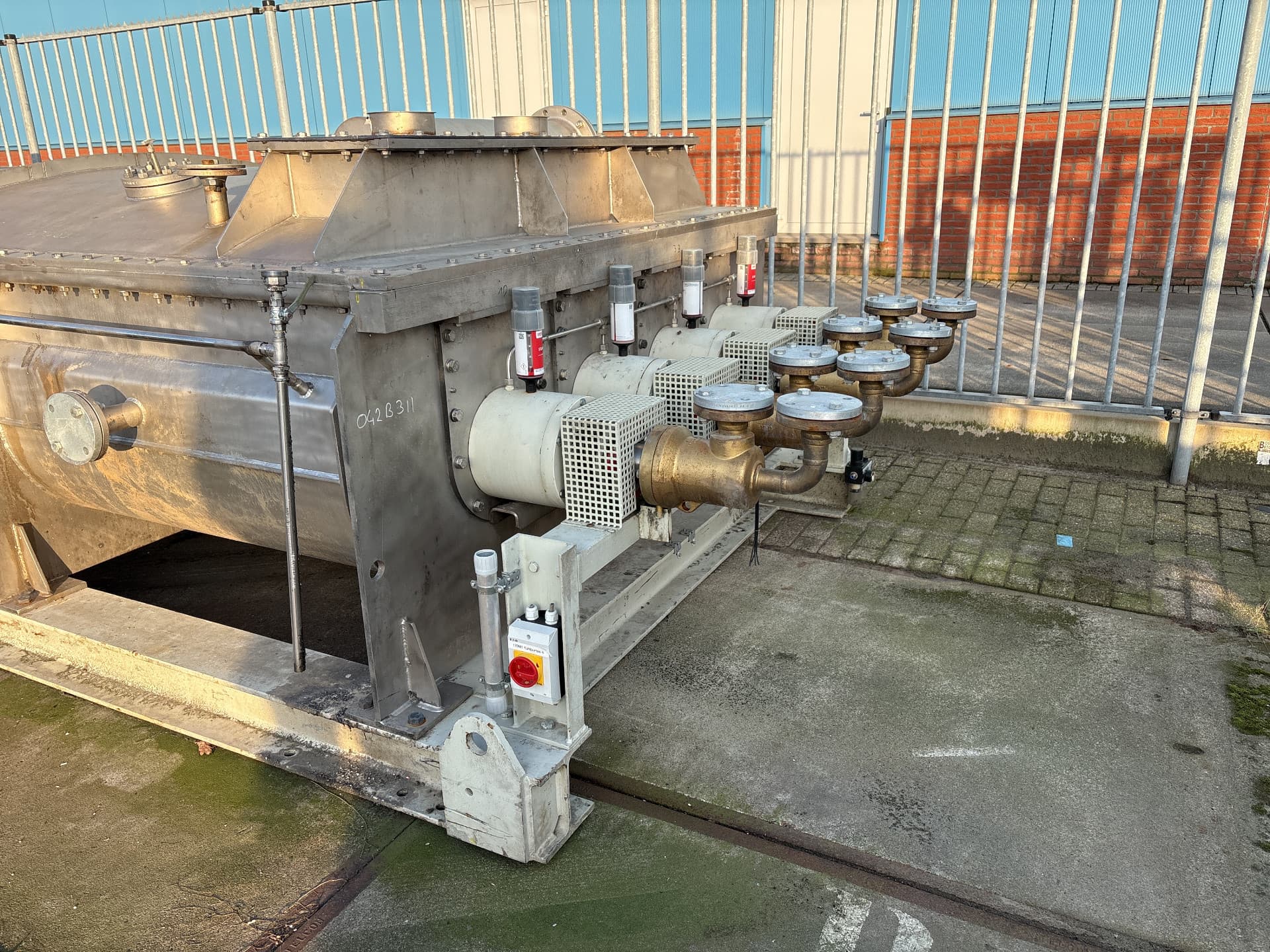 Koelleman Foedertechnik AJK-QTHSF-DN600 Schneckenwärmetauscher - Сушилка непрерывного действия - image 11