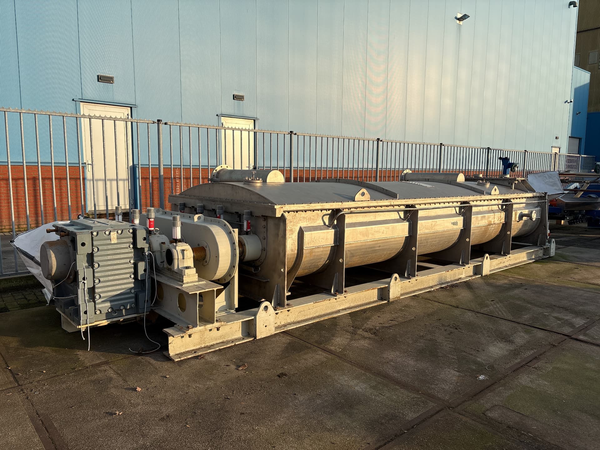 Koelleman Foedertechnik AJK-QTHSF-DN600 Schneckenwärmetauscher - Сушилка непрерывного действия - image 2