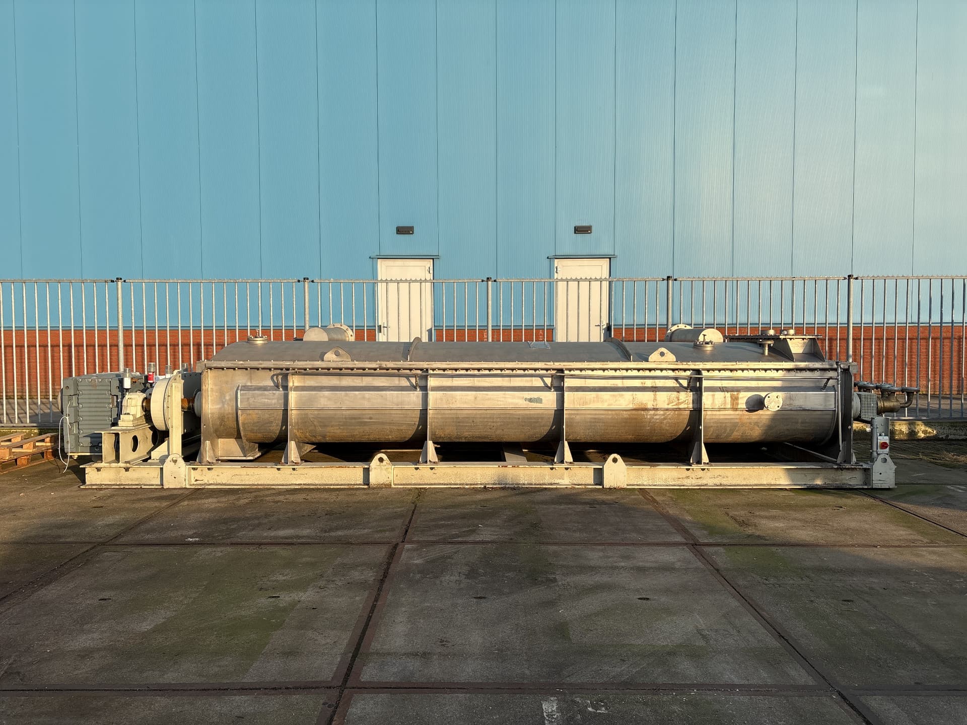 Koelleman Foedertechnik AJK-QTHSF-DN600 Schneckenwärmetauscher - Сушилка непрерывного действия - image 1