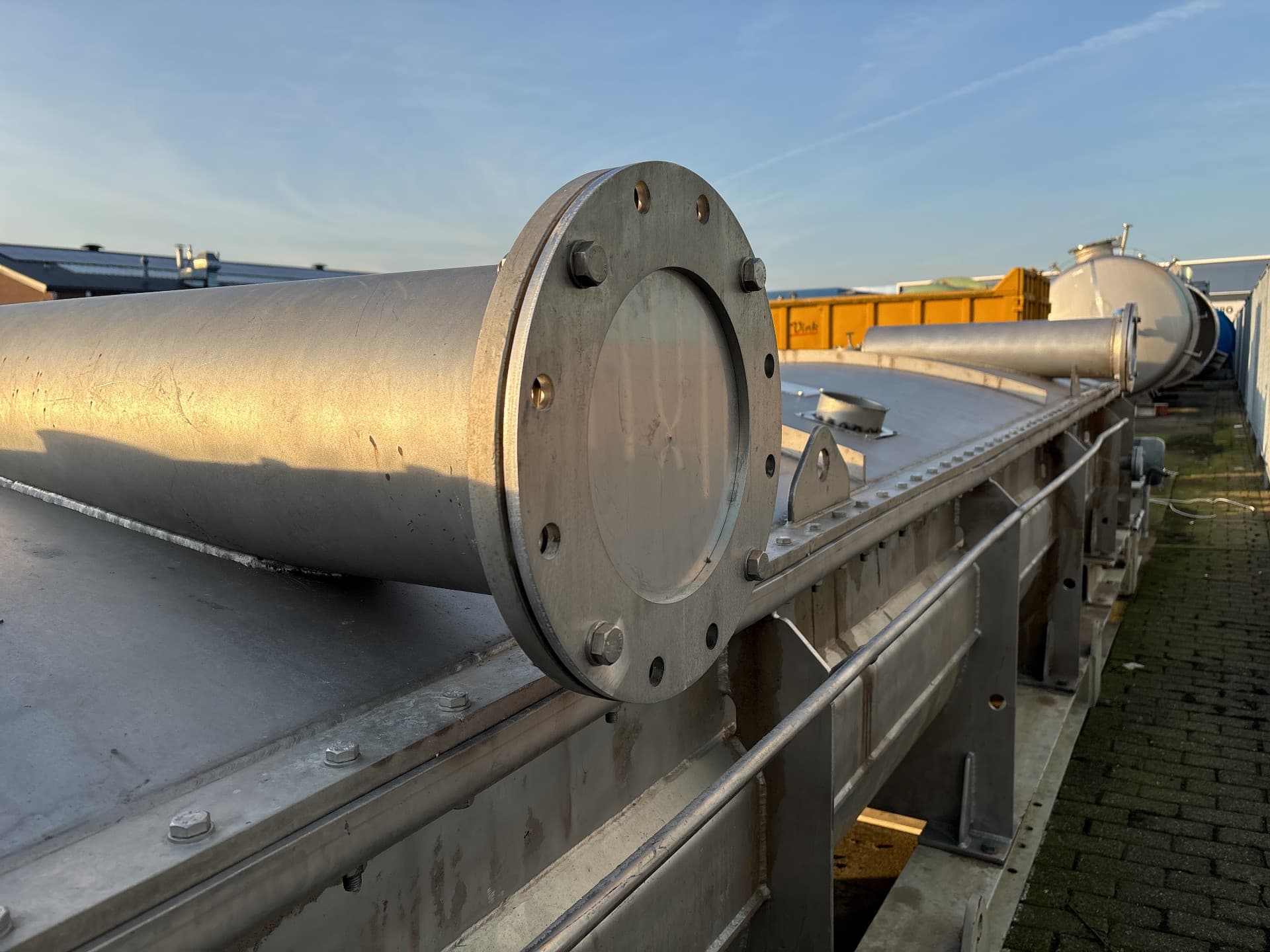 Koelleman Foedertechnik AJK-QTHSF-DN600 Schneckenwärmetauscher - Сушилка непрерывного действия - image 13
