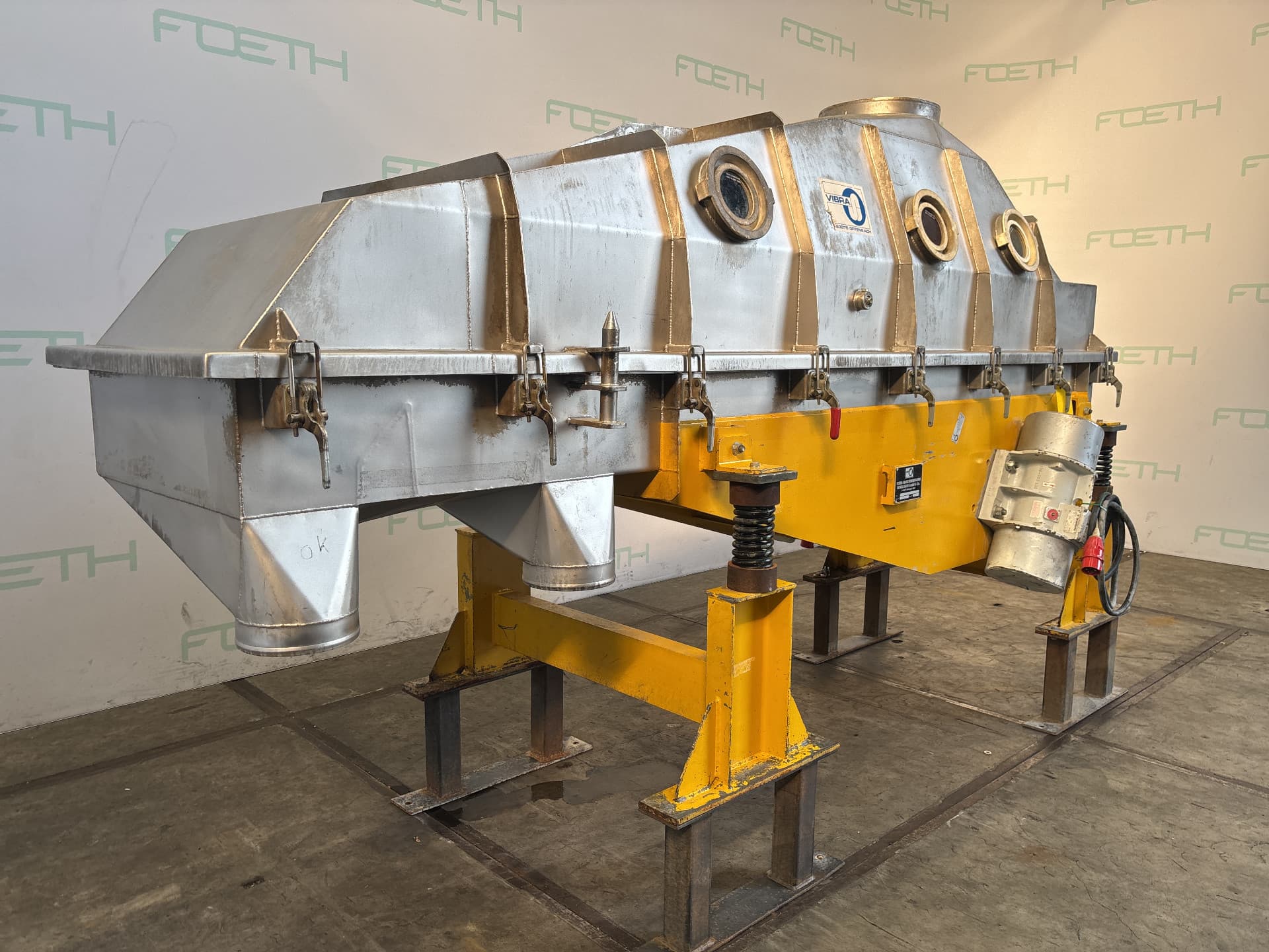 Vibra VSK 14,7-10-10/7,5-II - Сушилка c кипящим слоем непрерывного действия - image 1
