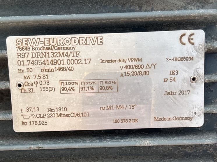 Nema KRS 0500x6800 (cooling screw) - Вертикальный шнековый конвейер - image 8