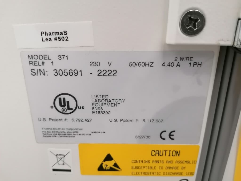 Thermo Electron Model 371 Steri Cycle CO2 Incubator - Сушильная камера - image 9