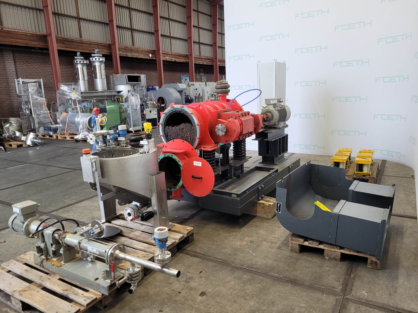 Siebtechnik Exzenterschwingmühle ESM 504-1 KS - Шаровая дробилка - image 4