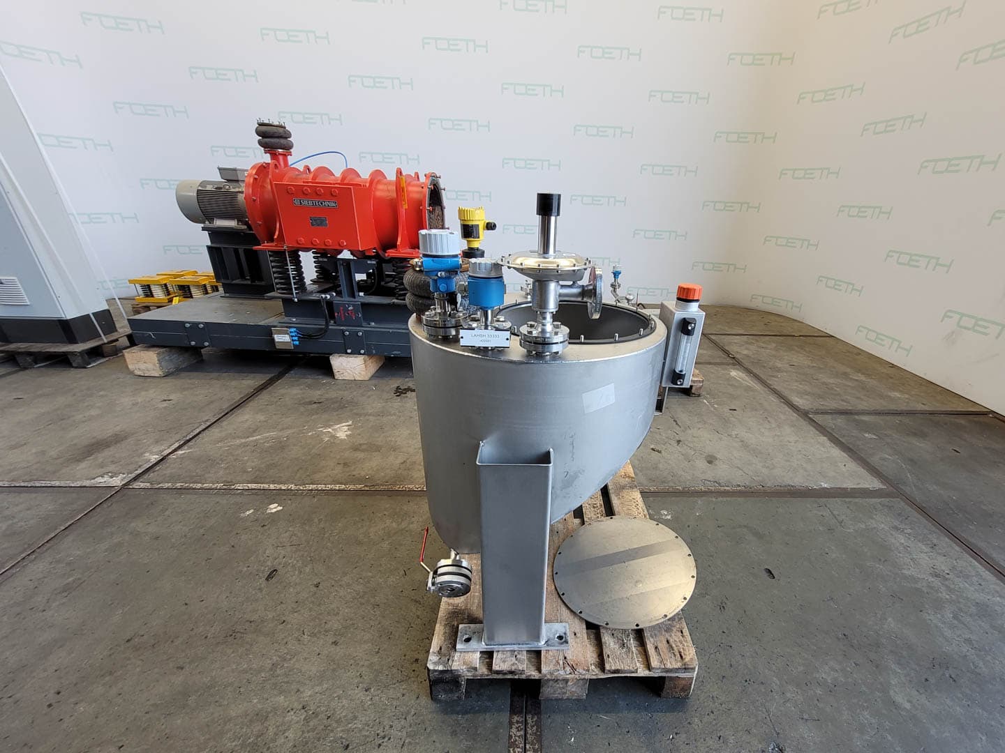 Siebtechnik Exzenterschwingmühle ESM 504-1 KS - Шаровая дробилка - image 10