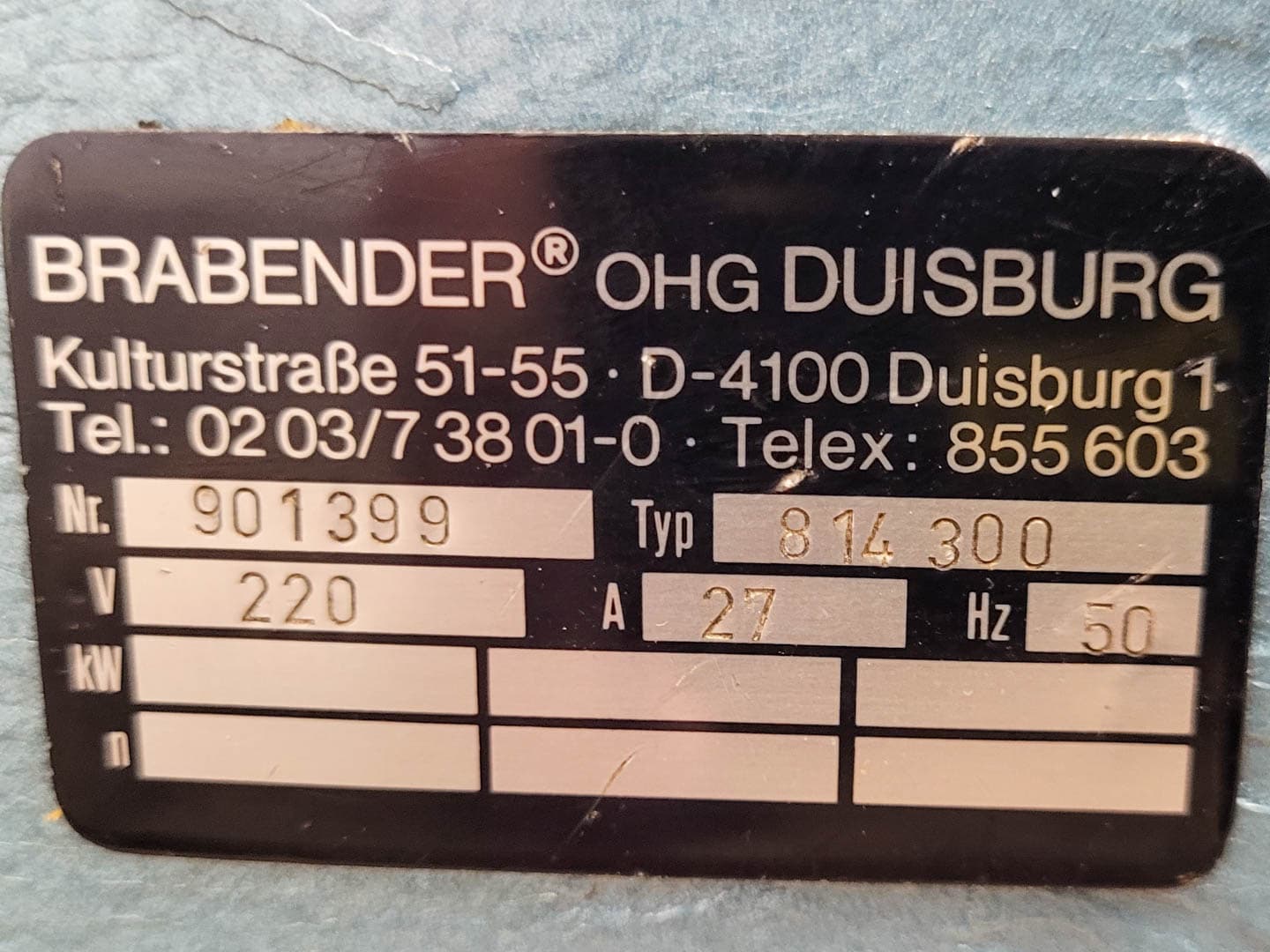 Brabender Plasti-Corder PL2000, Eurotherm Type 808 - Устройство для определения вязкости - image 11