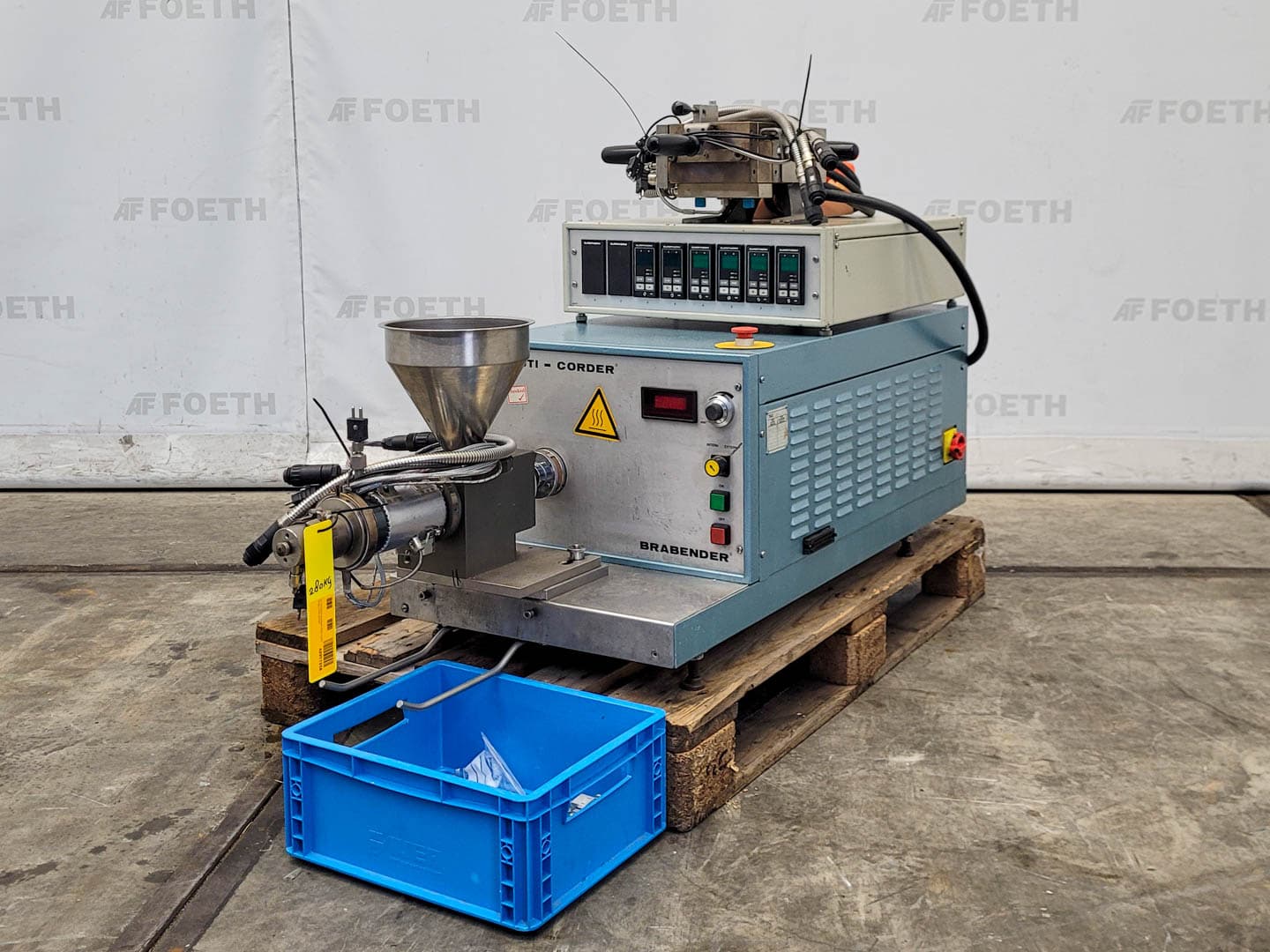 Brabender Plasti-Corder PL2000, Eurotherm Type 808 - Устройство для определения вязкости - image 1