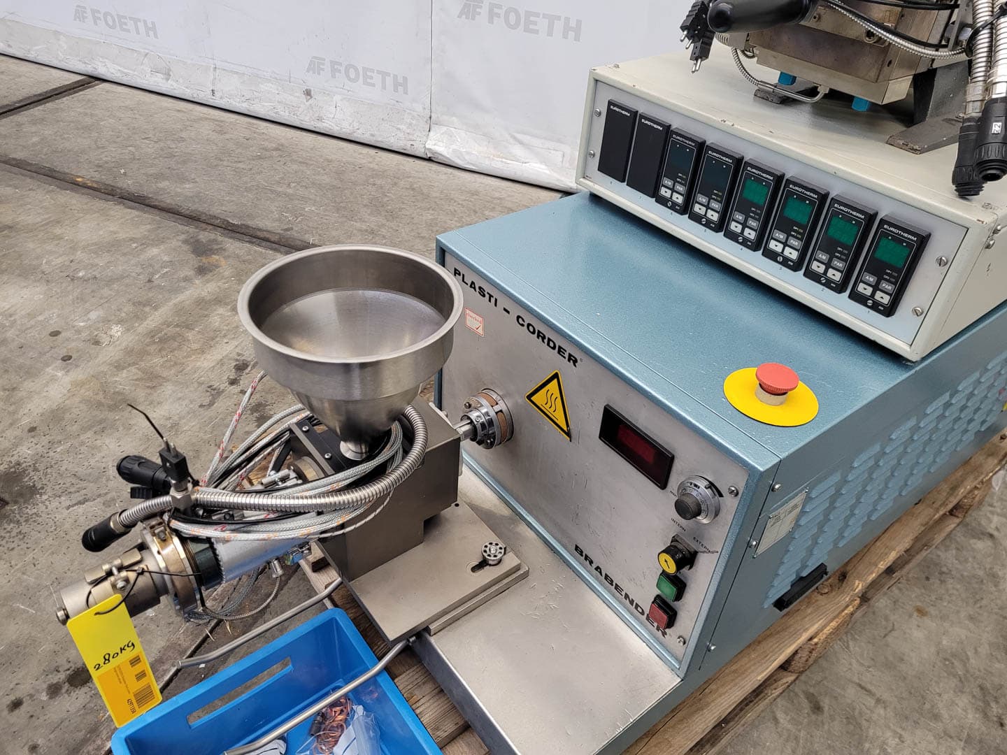 Brabender Plasti-Corder PL2000, Eurotherm Type 808 - Устройство для определения вязкости - image 4