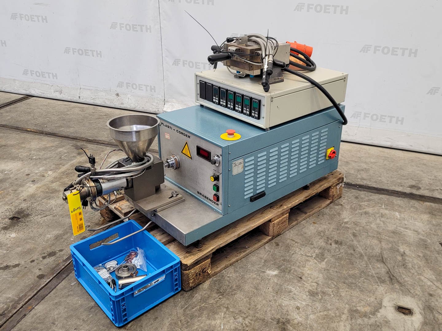 Brabender Plasti-Corder PL2000, Eurotherm Type 808 - Устройство для определения вязкости - image 2