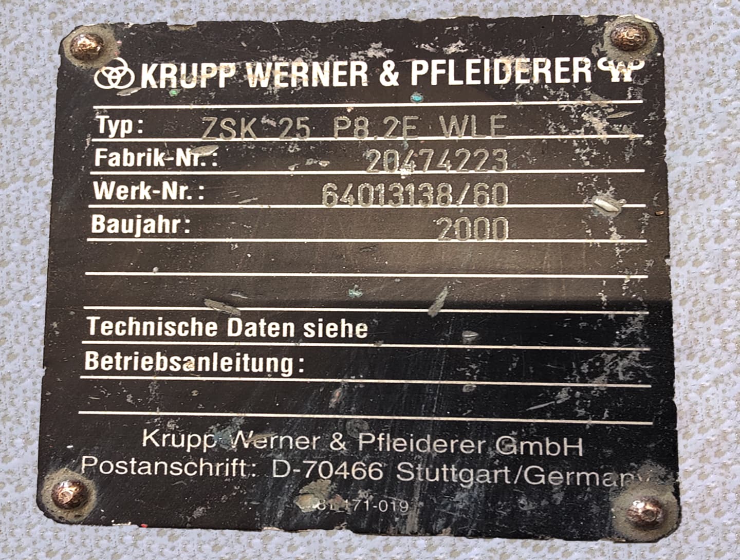 Werner & Pfleiderer ZSK-25 - Двухшнековый экструдер - image 8