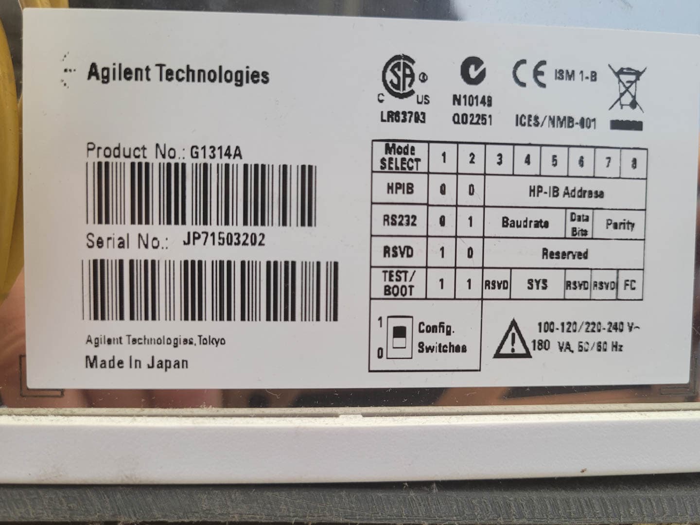 Agilent Technologies HPLC 1100 Serie - Изолятор - image 15