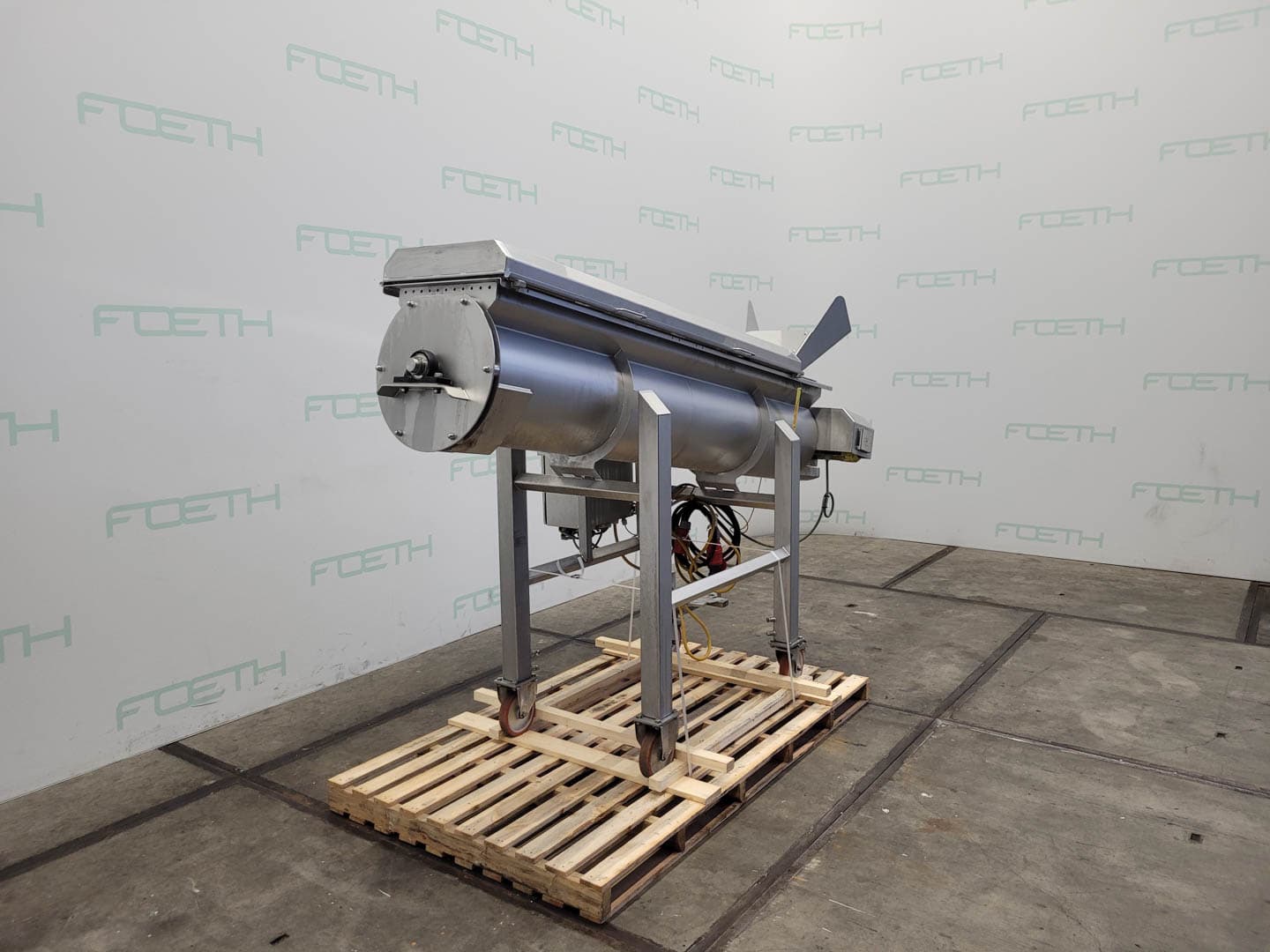 Dutch TecSource dosing/mixer with spraynozzles - Горизонтальный шнековый конвейер - image 3