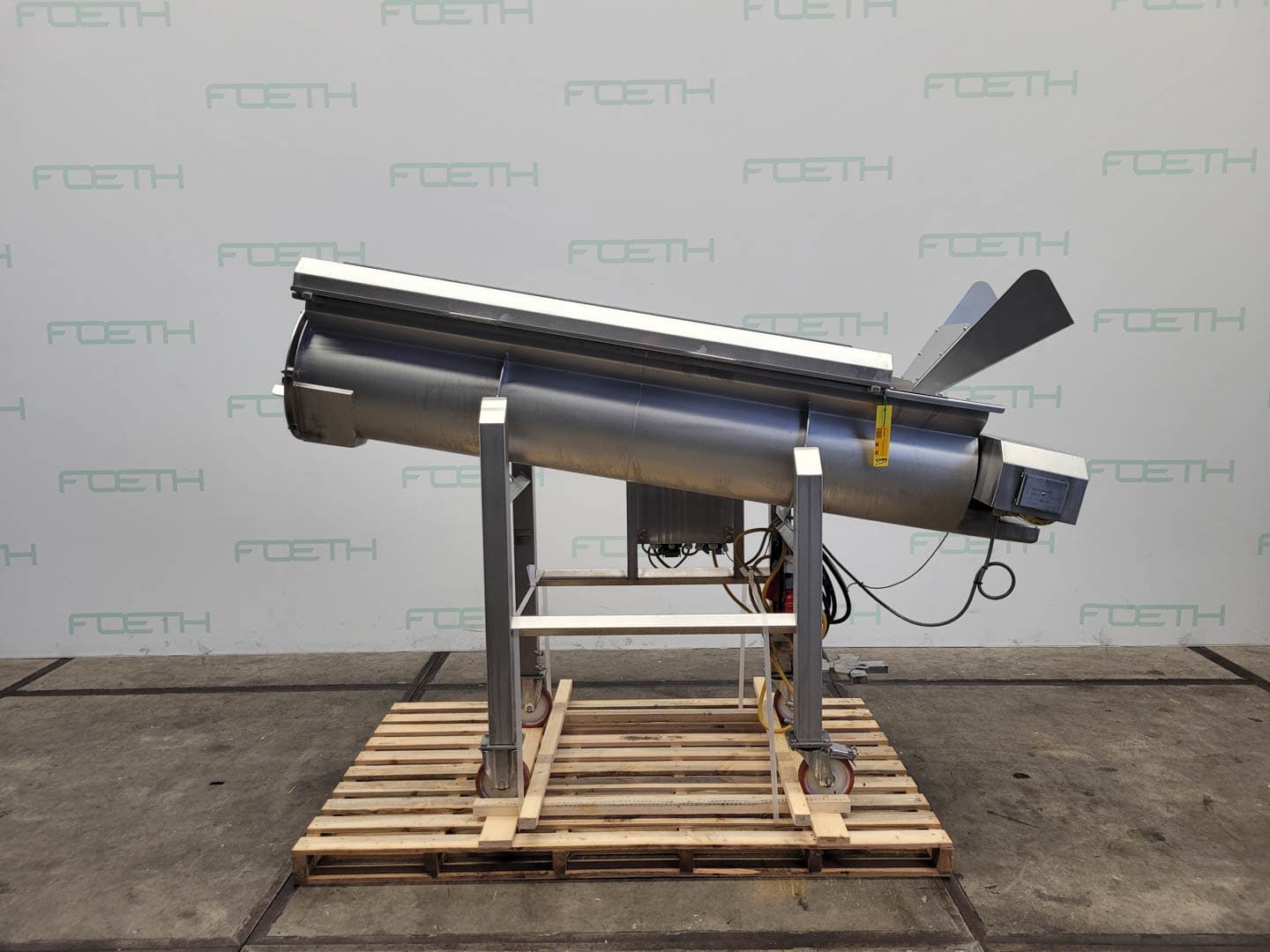 Dutch TecSource dosing/mixer with spraynozzles - Горизонтальный шнековый конвейер - image 2